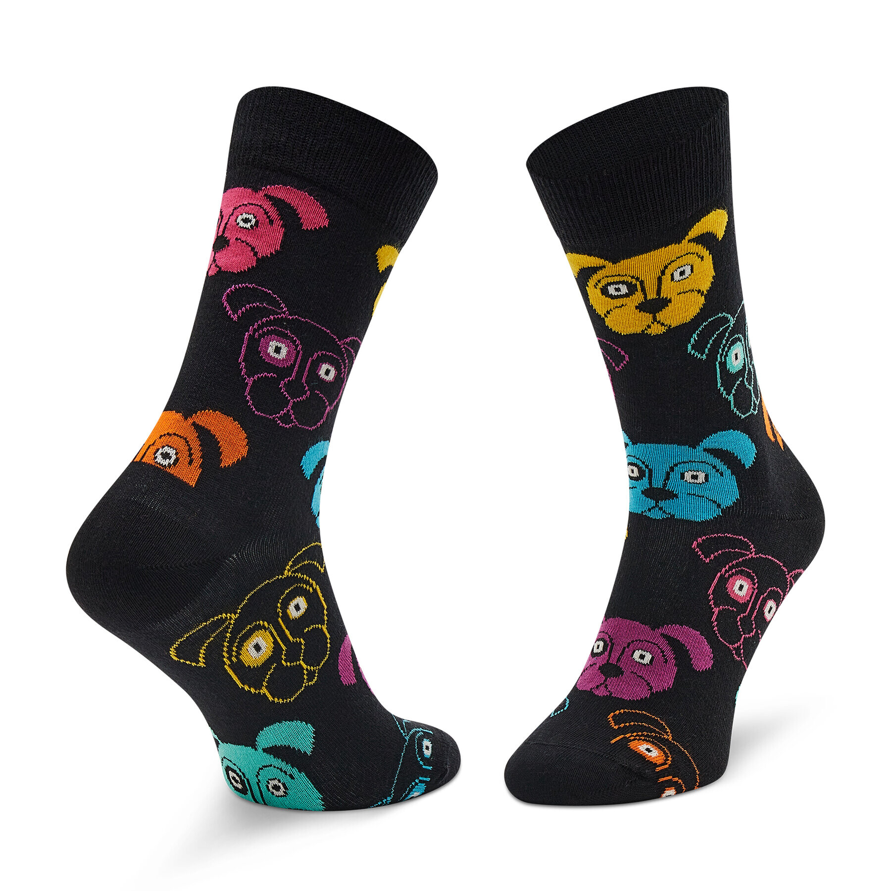 Happy Socks Дълги чорапи unisex DOG02-9050 Цветен - Pepit.bg