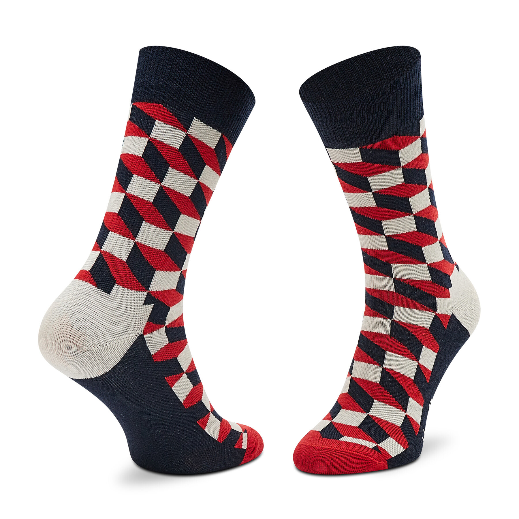 Happy Socks Дълги чорапи unisex FIO01-6550 Цветен - Pepit.bg