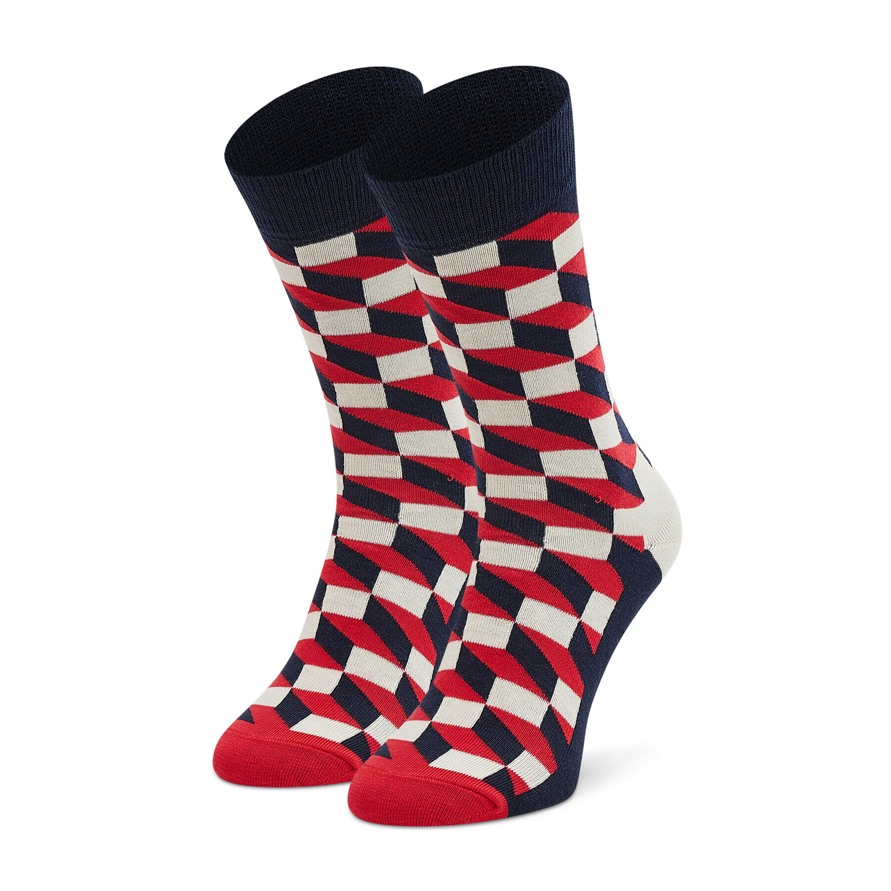 Happy Socks Дълги чорапи unisex FO01-068 Цветен - Pepit.bg