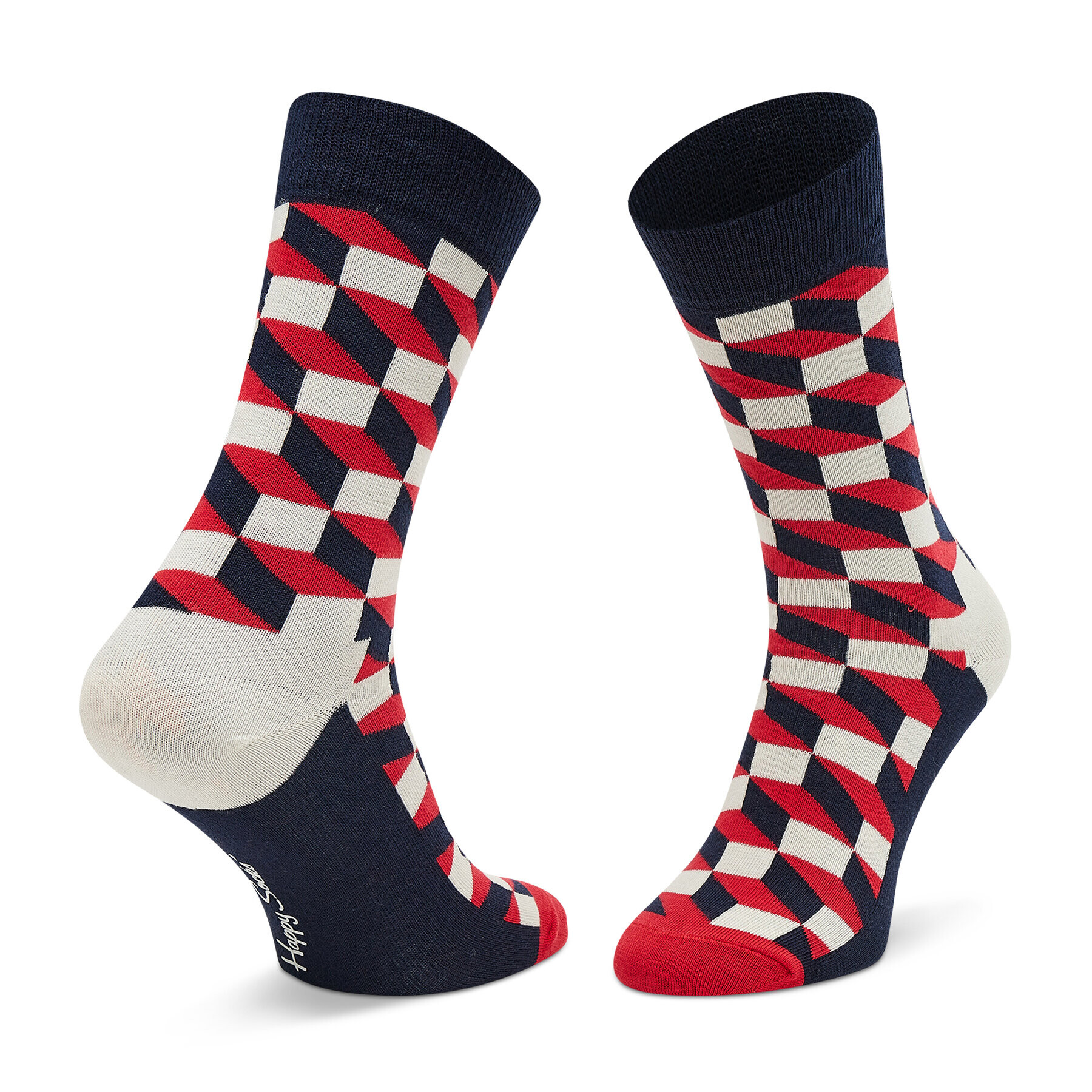 Happy Socks Дълги чорапи unisex FO01-068 Цветен - Pepit.bg