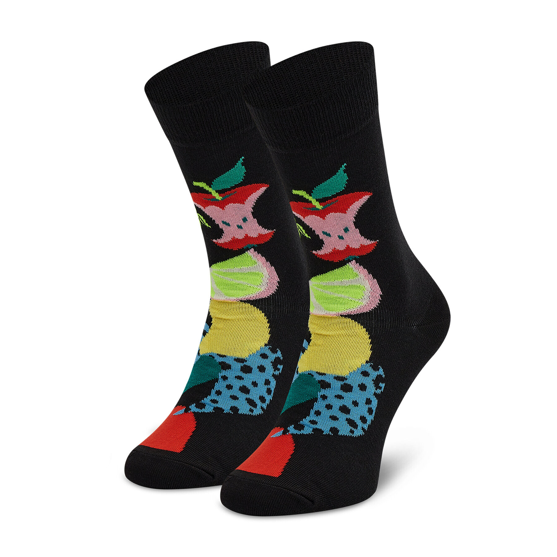 Happy Socks Дълги чорапи unisex FRU01-9300 Черен - Pepit.bg