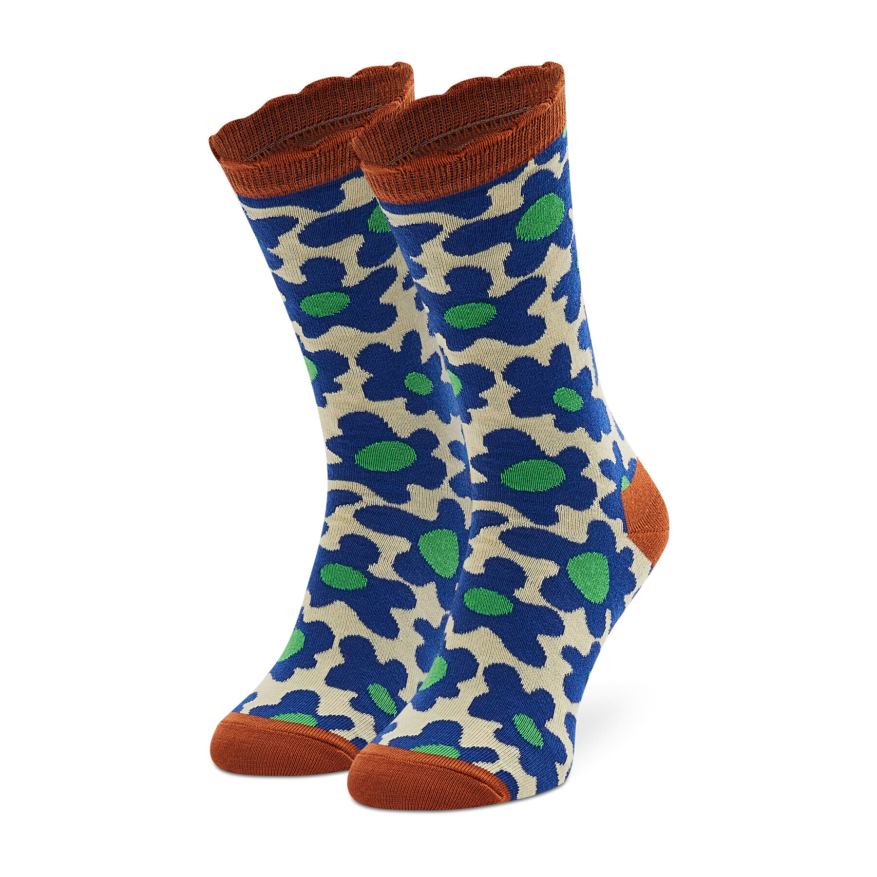 Happy Socks Дълги чорапи unisex FSH01-8500 Цветен - Pepit.bg