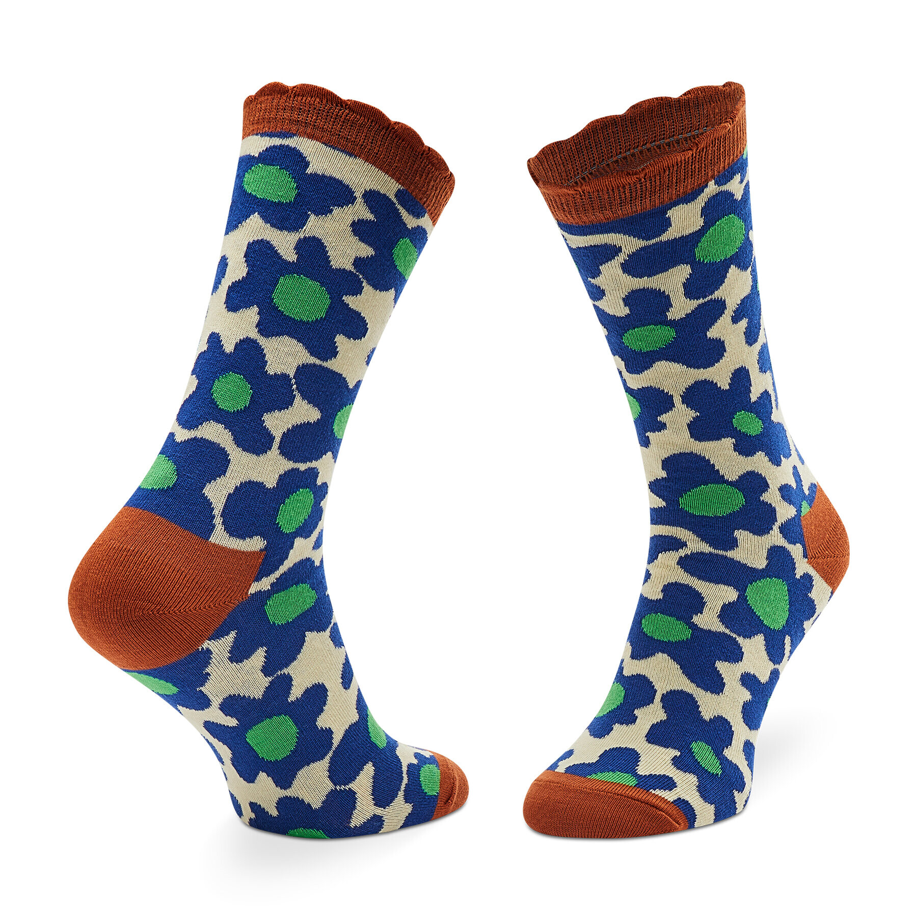 Happy Socks Дълги чорапи unisex FSH01-8500 Цветен - Pepit.bg