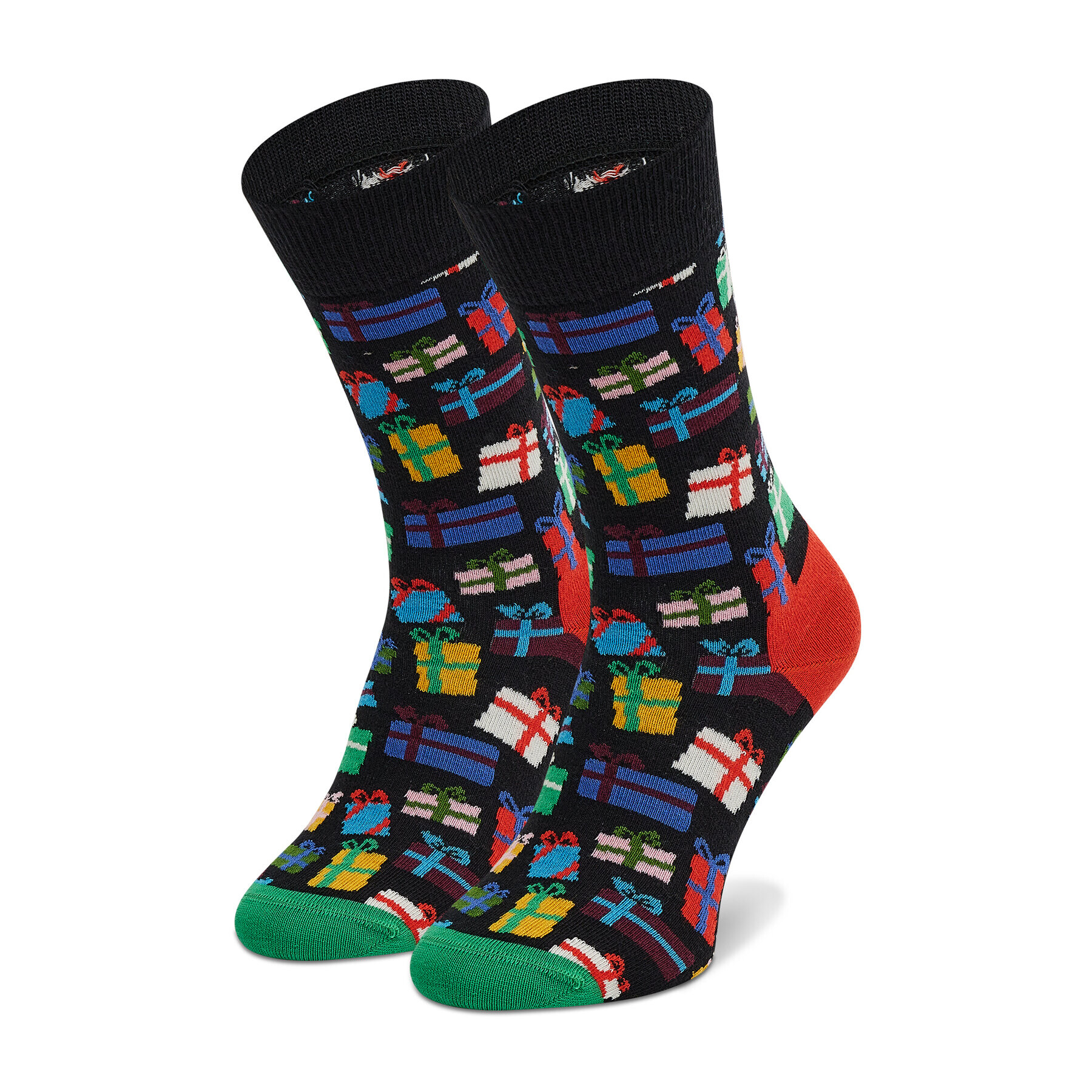 Happy Socks Дълги чорапи unisex GBS01-6700 Черен - Pepit.bg