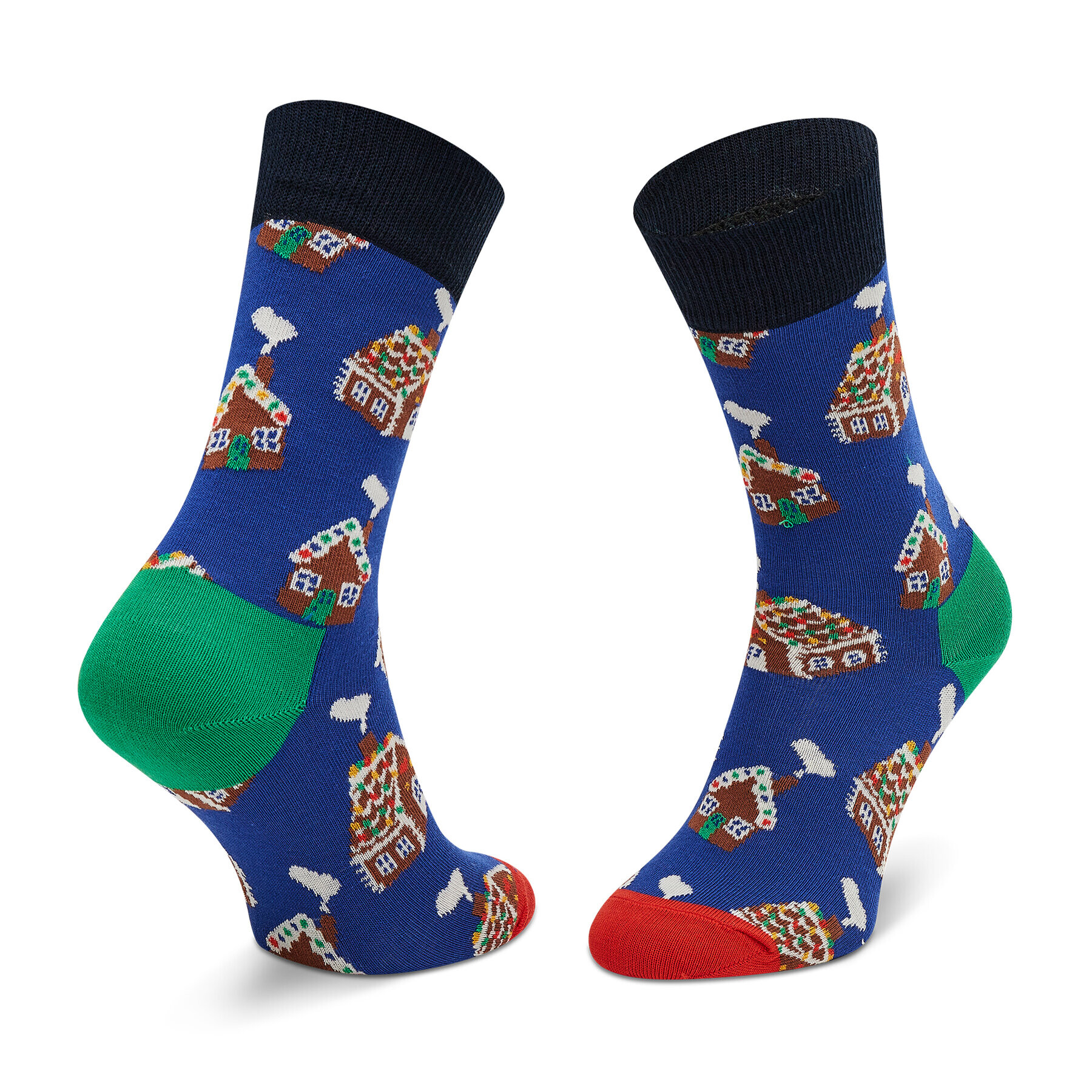 Happy Socks Дълги чорапи unisex GHO01-6300 Тъмносин - Pepit.bg