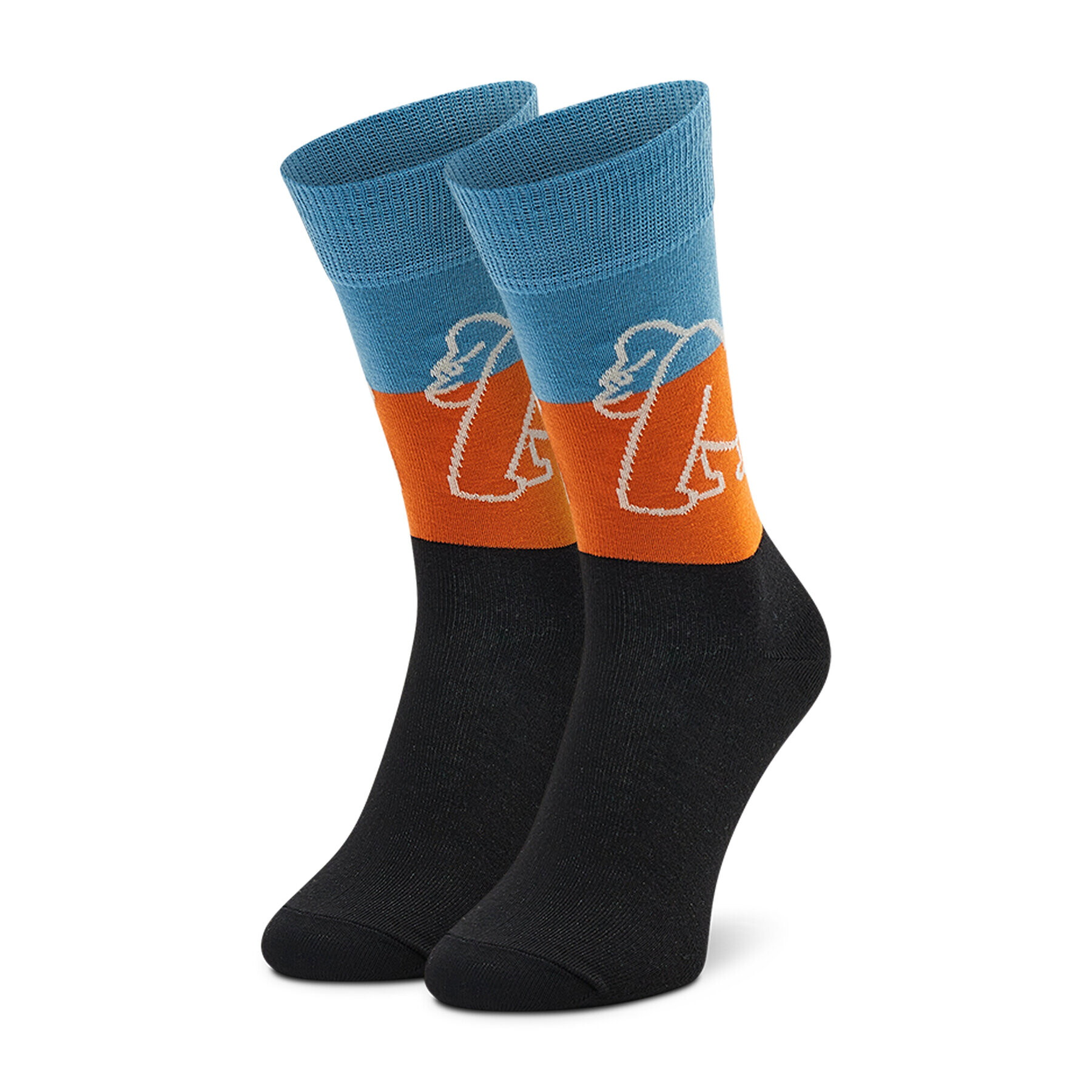 Happy Socks Дълги чорапи unisex GOR01-9300 Цветен - Pepit.bg