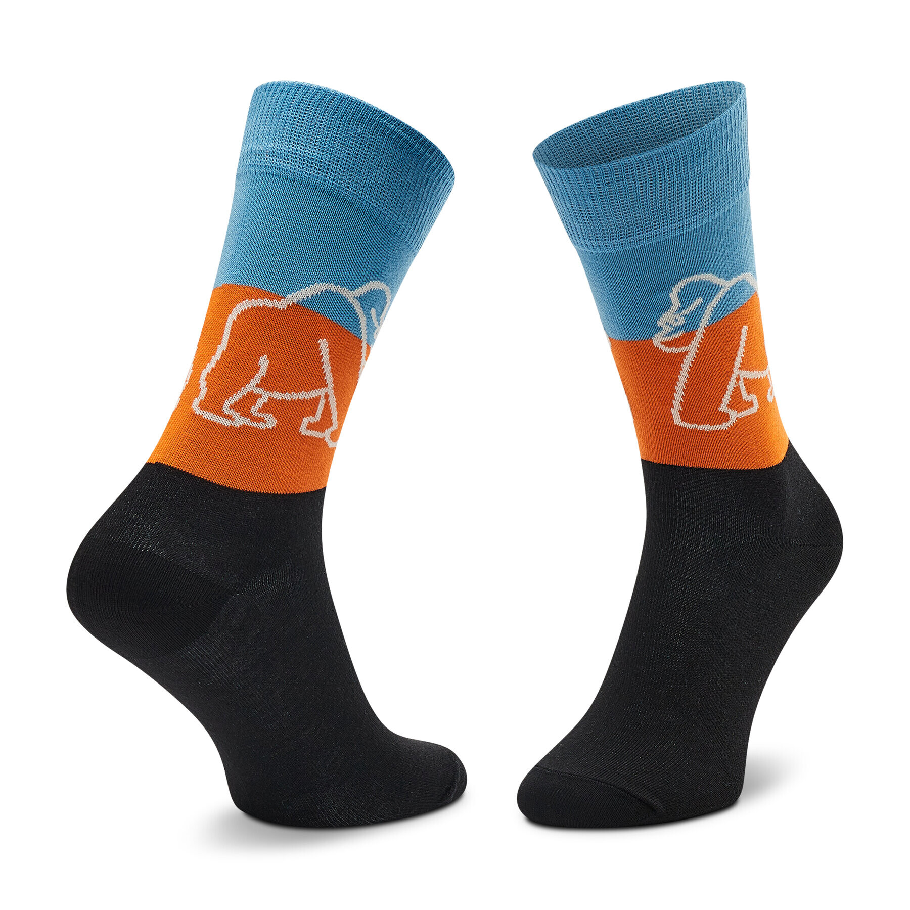 Happy Socks Дълги чорапи unisex GOR01-9300 Цветен - Pepit.bg