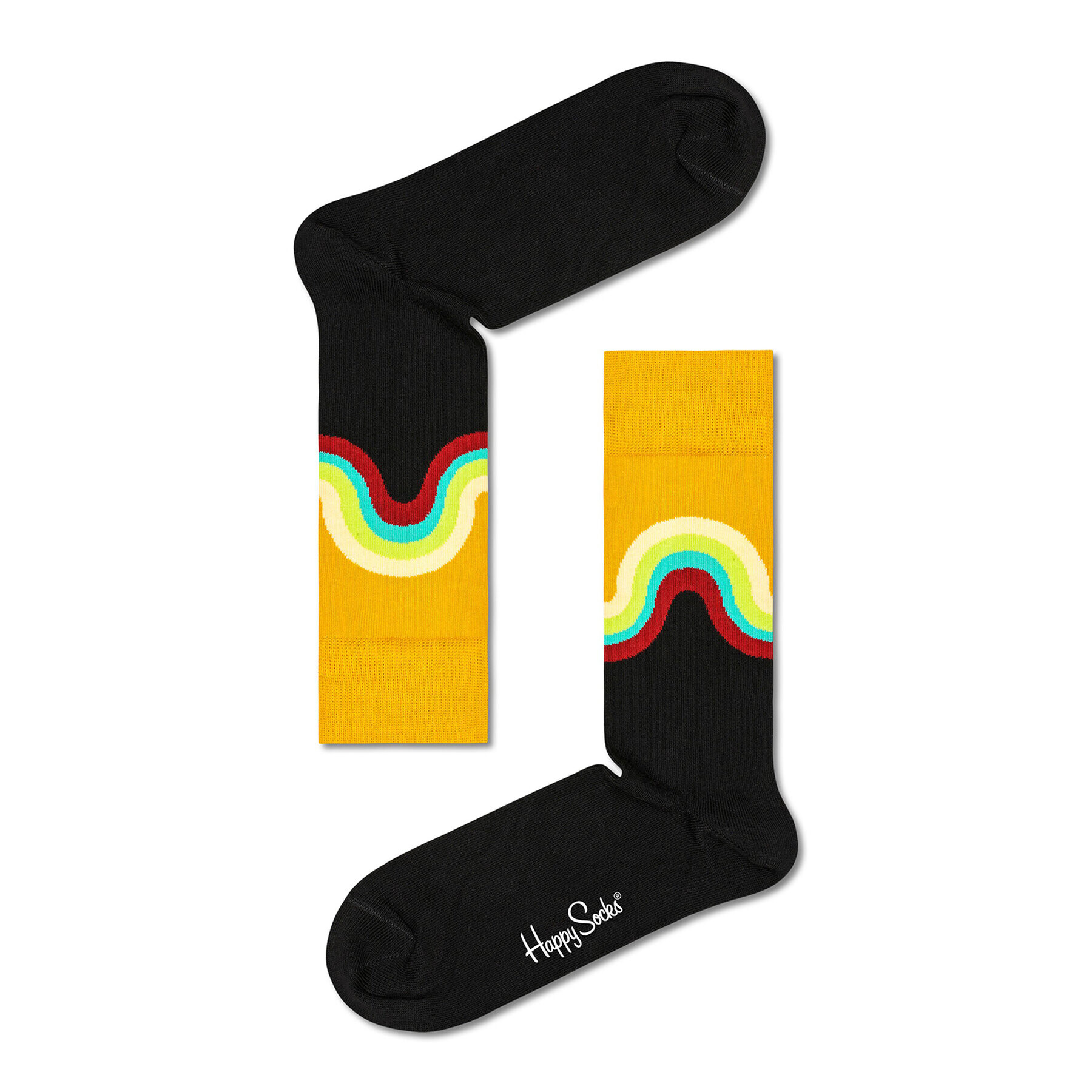 Happy Socks Дълги чорапи unisex JUW01-9300 Цветен - Pepit.bg