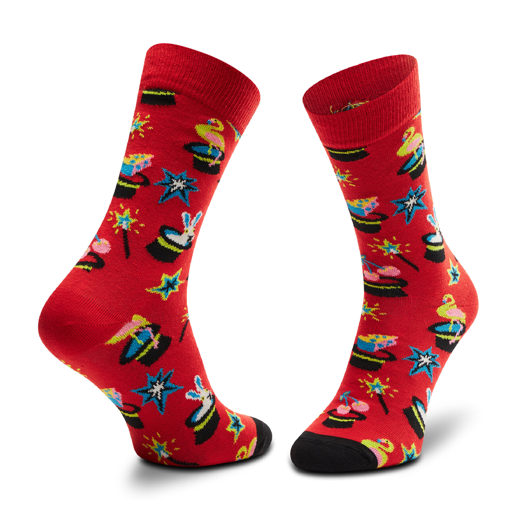 Happy Socks Дълги чорапи unisex MAG01-4300 Червен - Pepit.bg