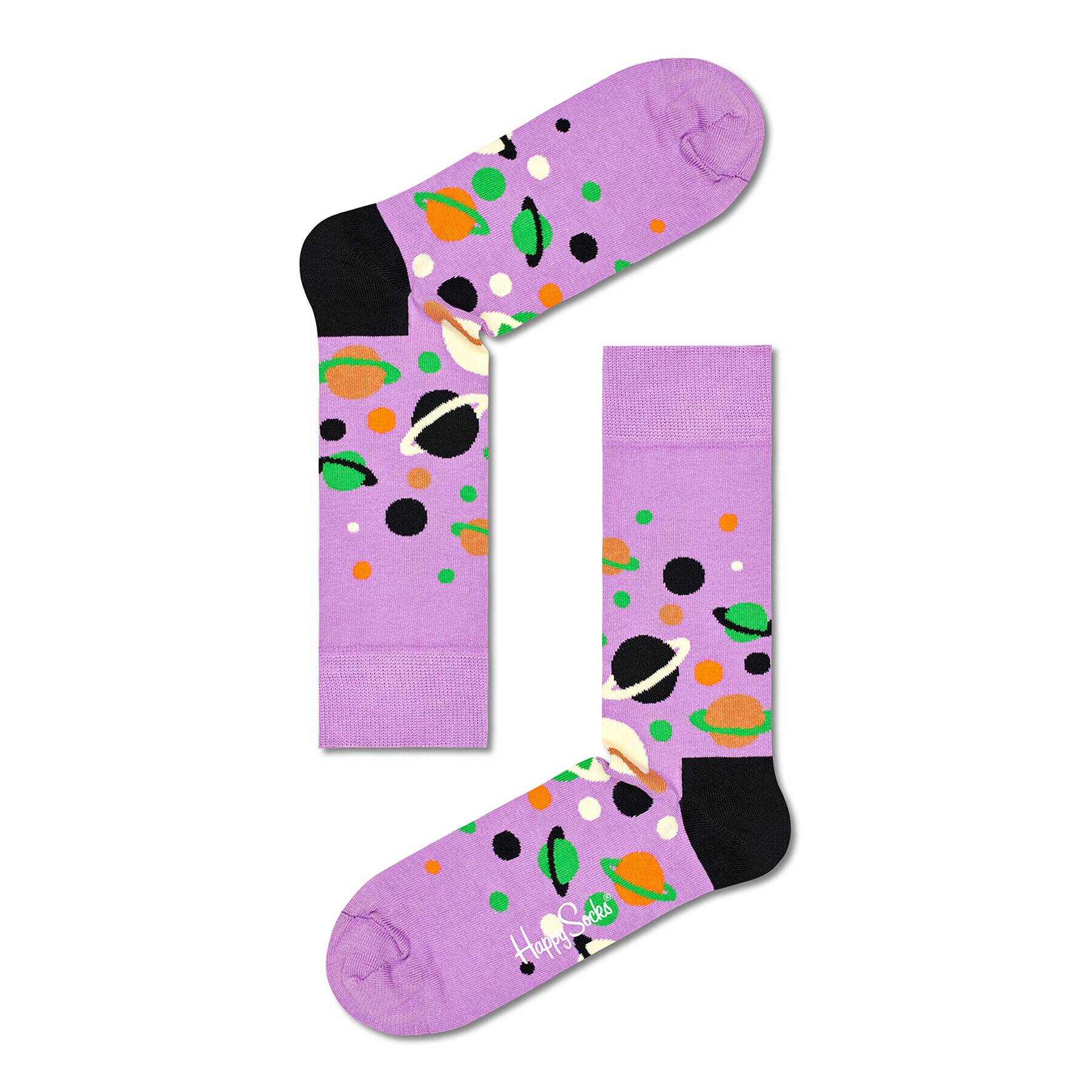 Happy Socks Дълги чорапи unisex MIL01-5000 Виолетов - Pepit.bg