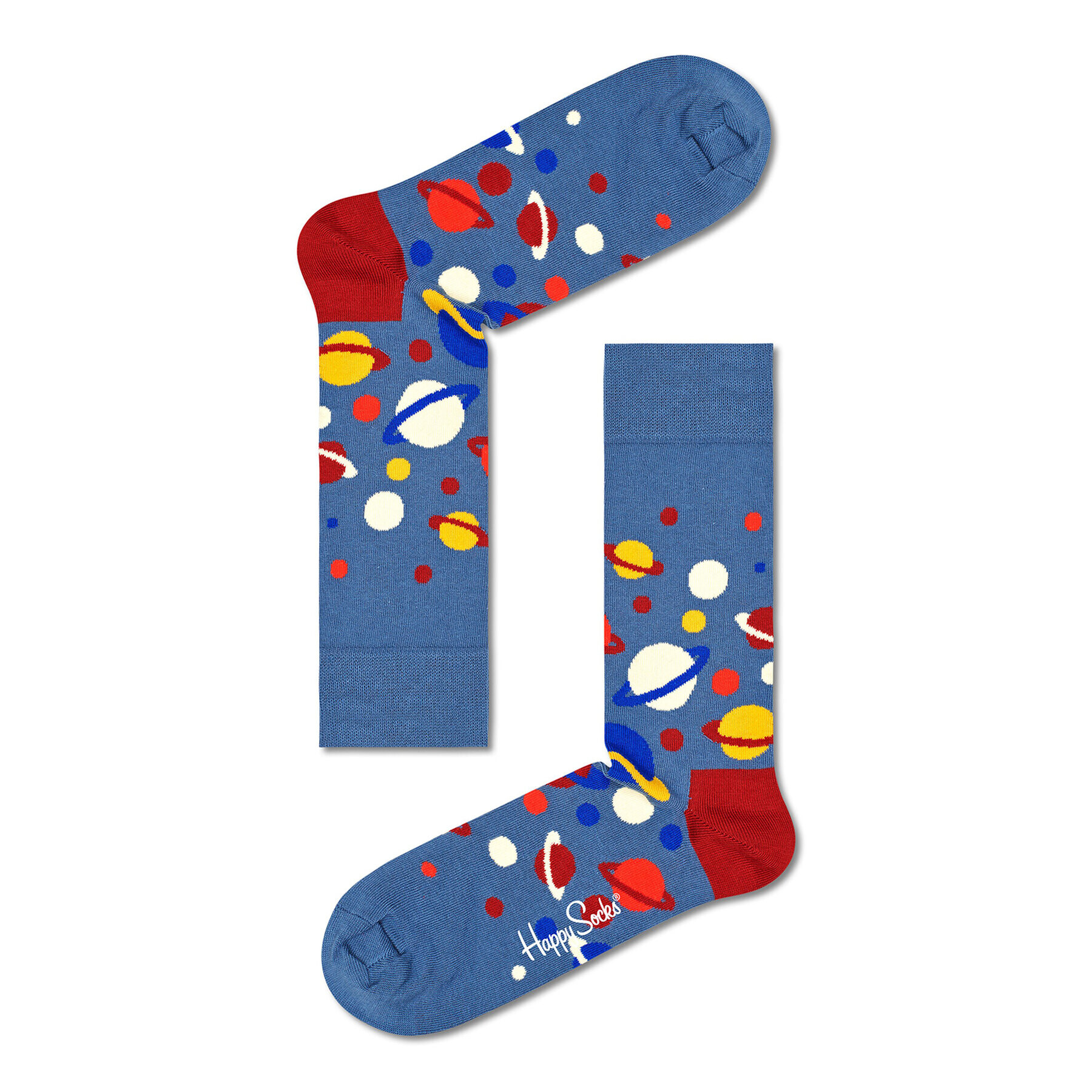 Happy Socks Дълги чорапи unisex MIL01-9700 Цветен - Pepit.bg