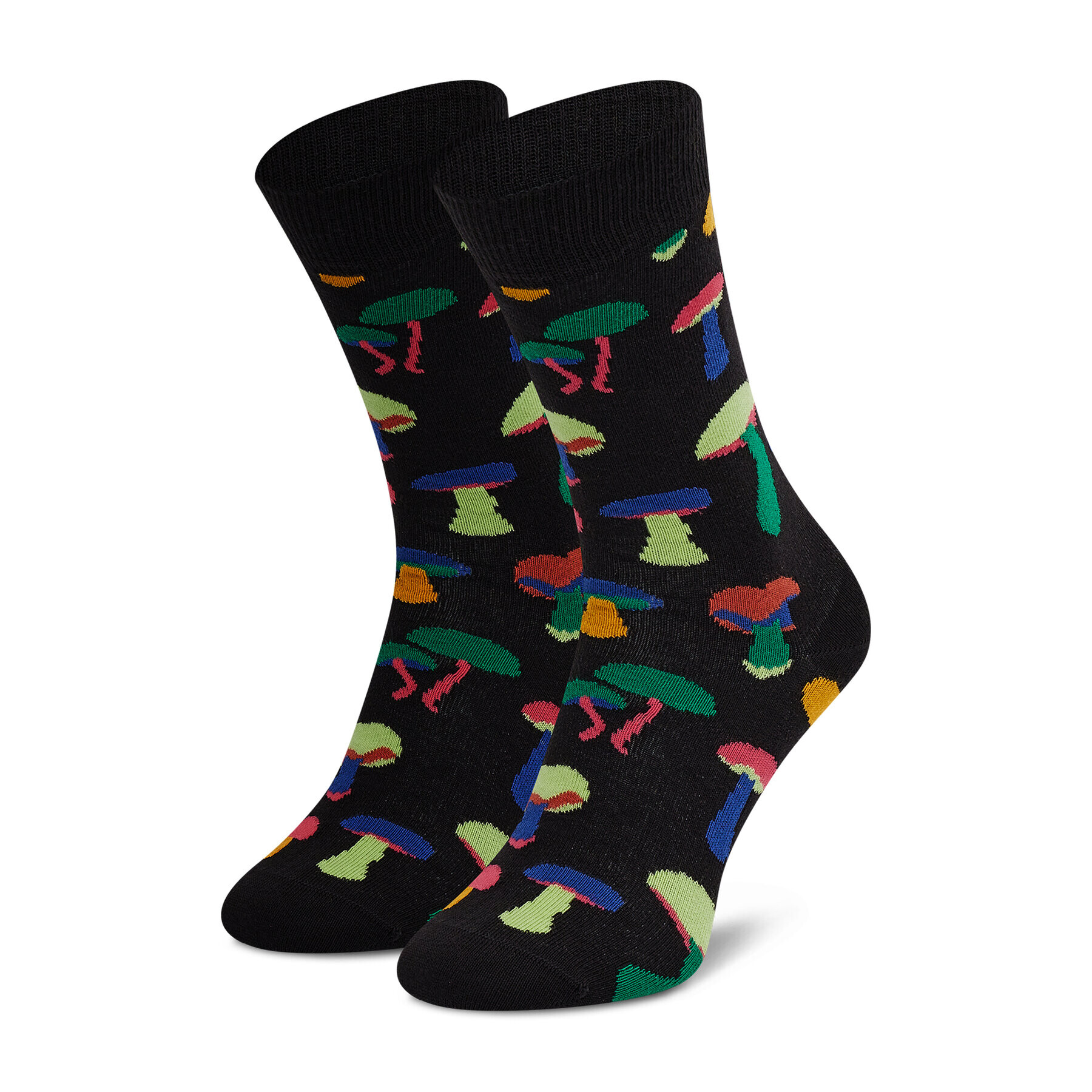 Happy Socks Дълги чорапи unisex MMU01-9300 Черен - Pepit.bg