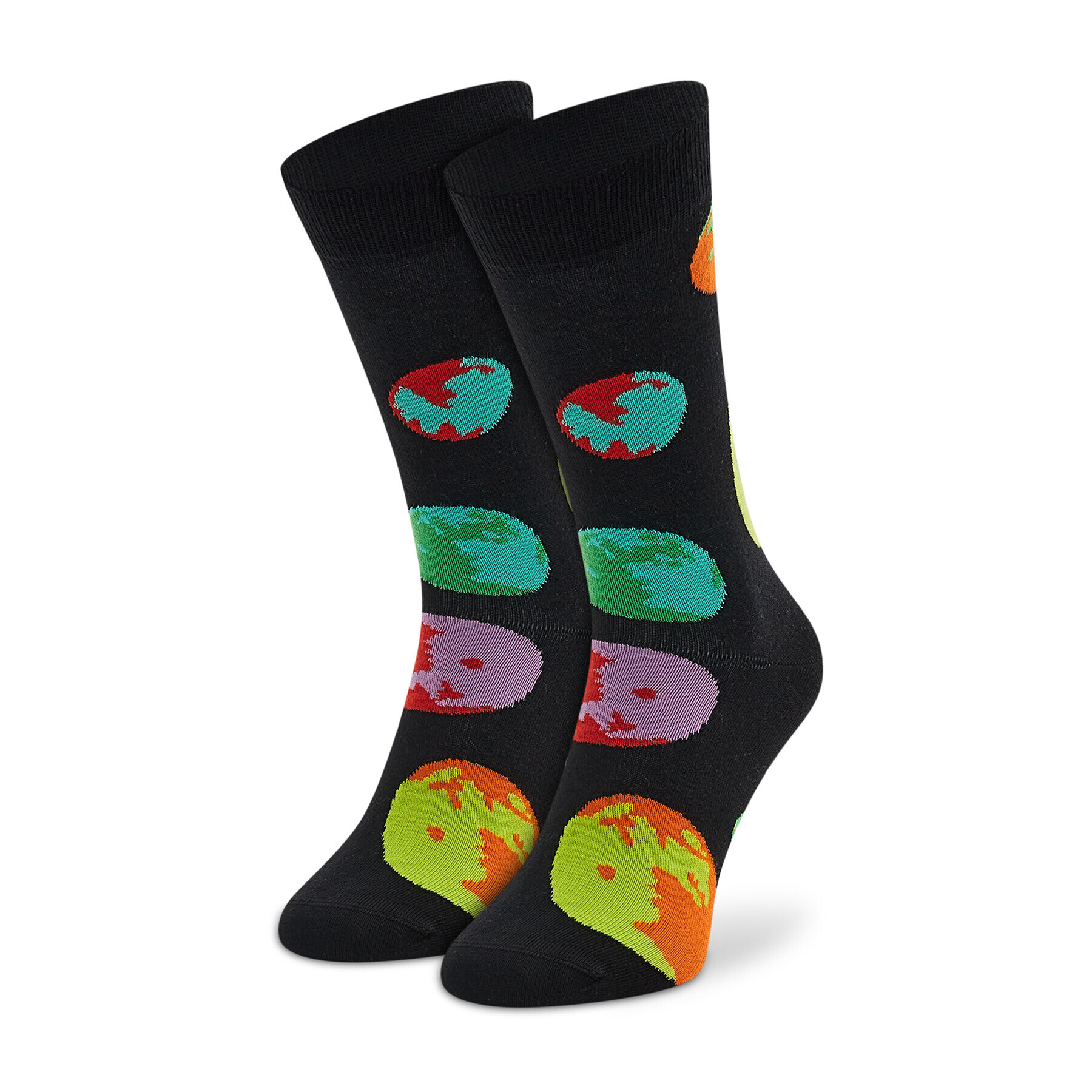 Happy Socks Дълги чорапи unisex MOS01-9300 Черен - Pepit.bg