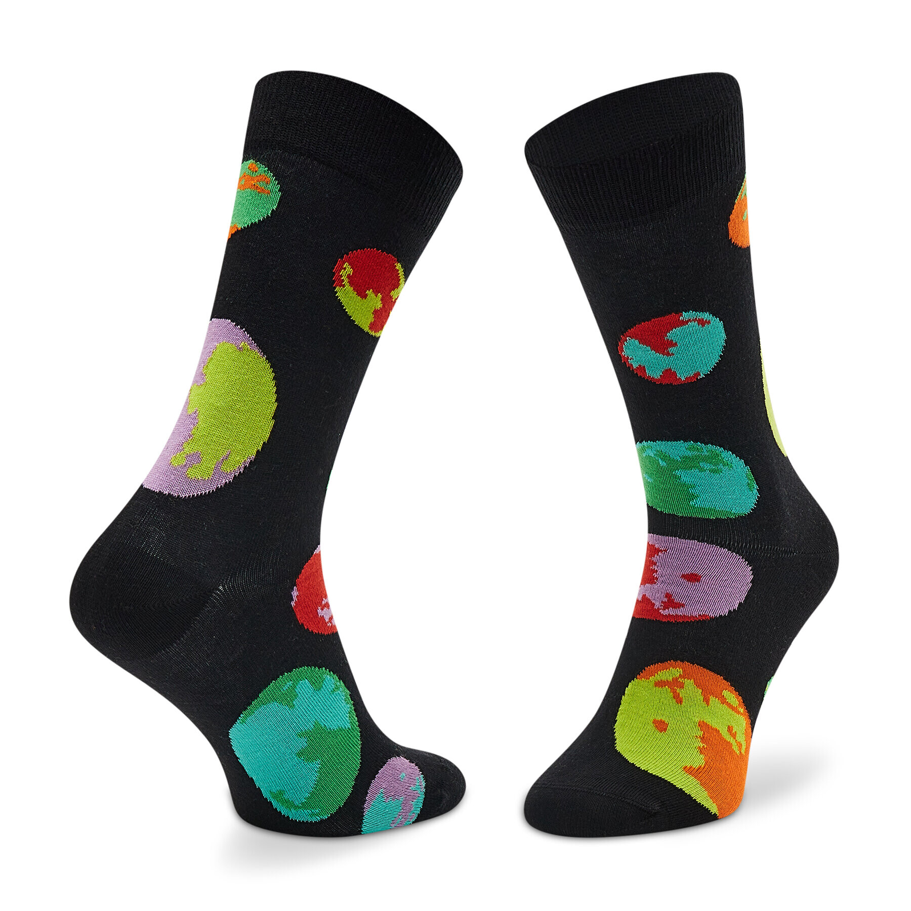 Happy Socks Дълги чорапи unisex MOS01-9300 Черен - Pepit.bg