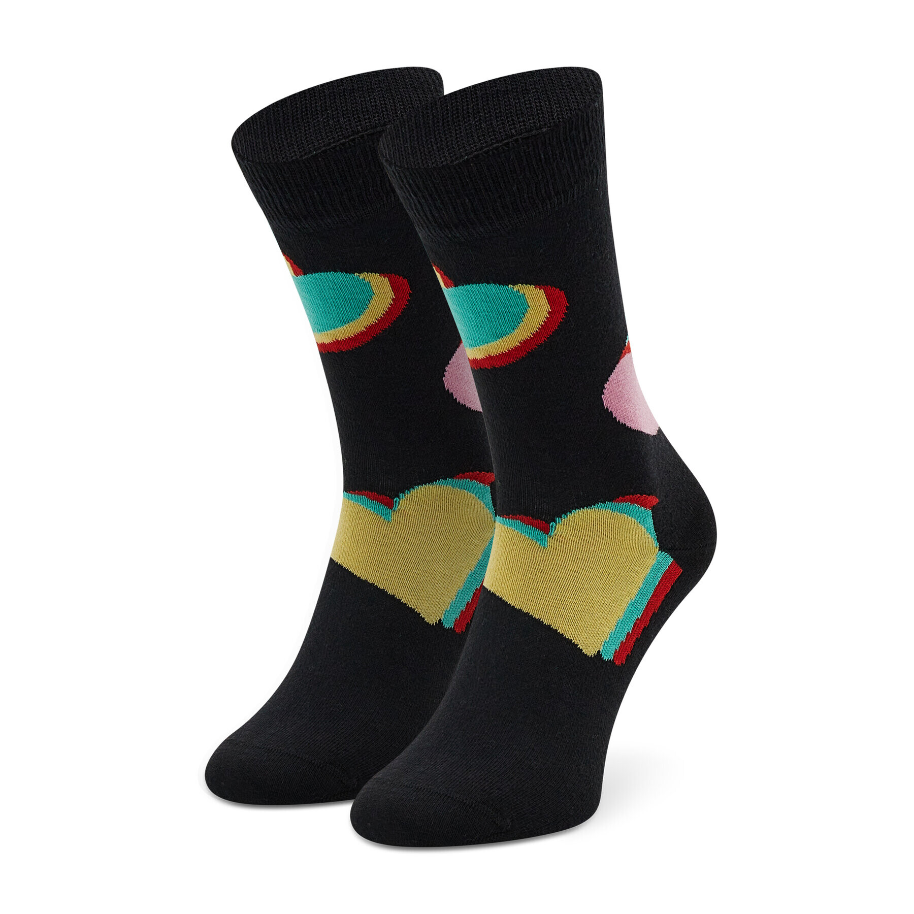 Happy Socks Дълги чорапи unisex MYV01-9300 Черен - Pepit.bg