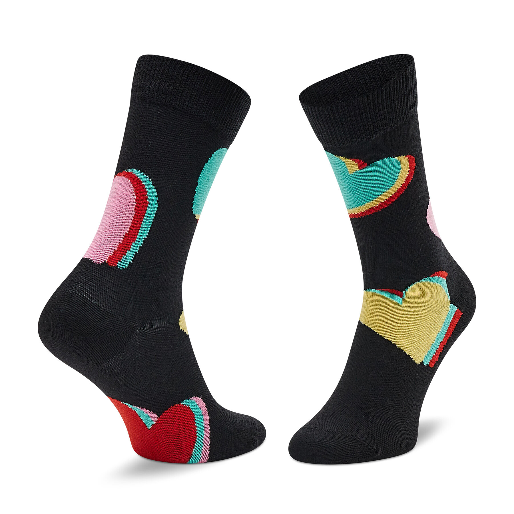 Happy Socks Дълги чорапи unisex MYV01-9350 Черен - Pepit.bg