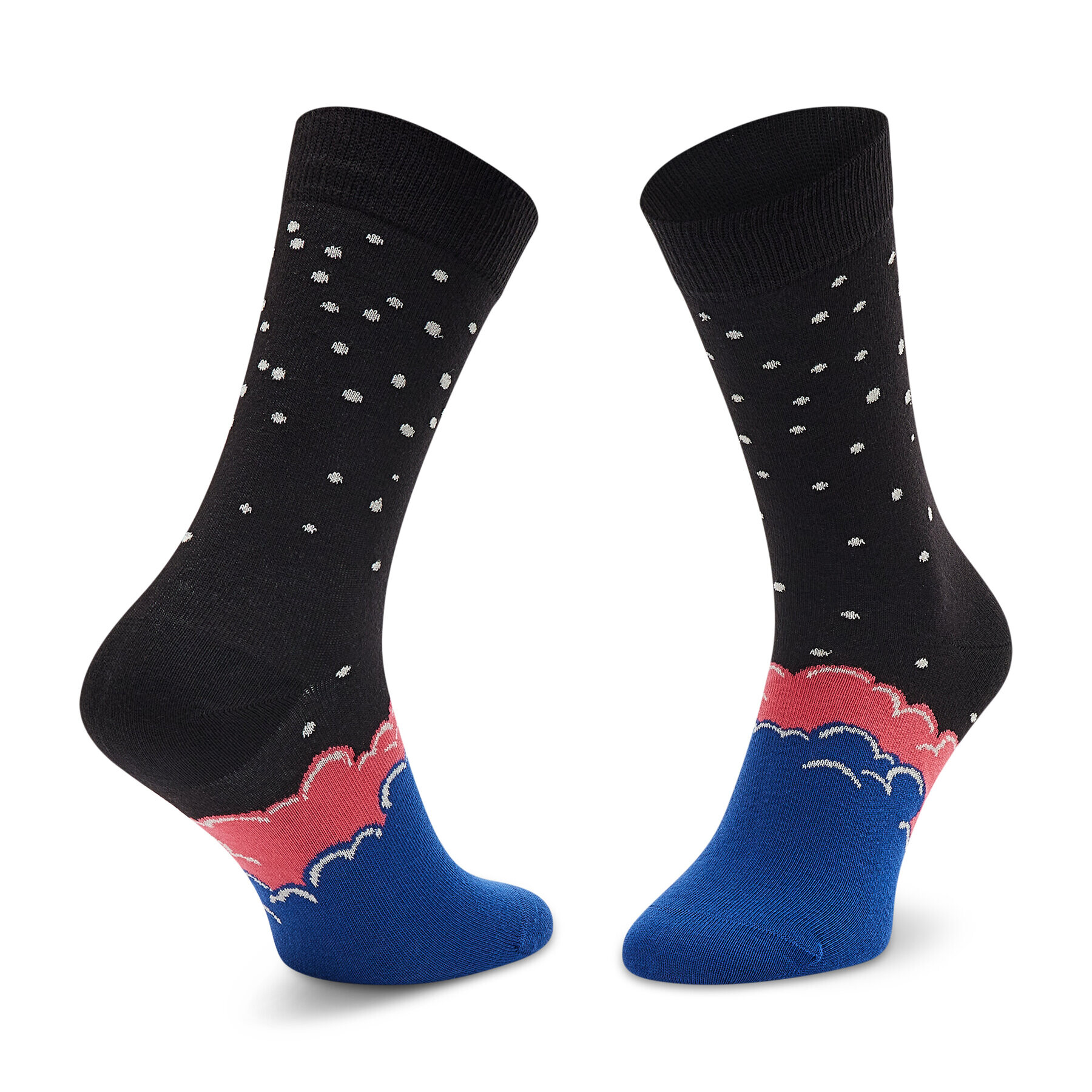 Happy Socks Дълги чорапи unisex OTC01-9300 Черен - Pepit.bg