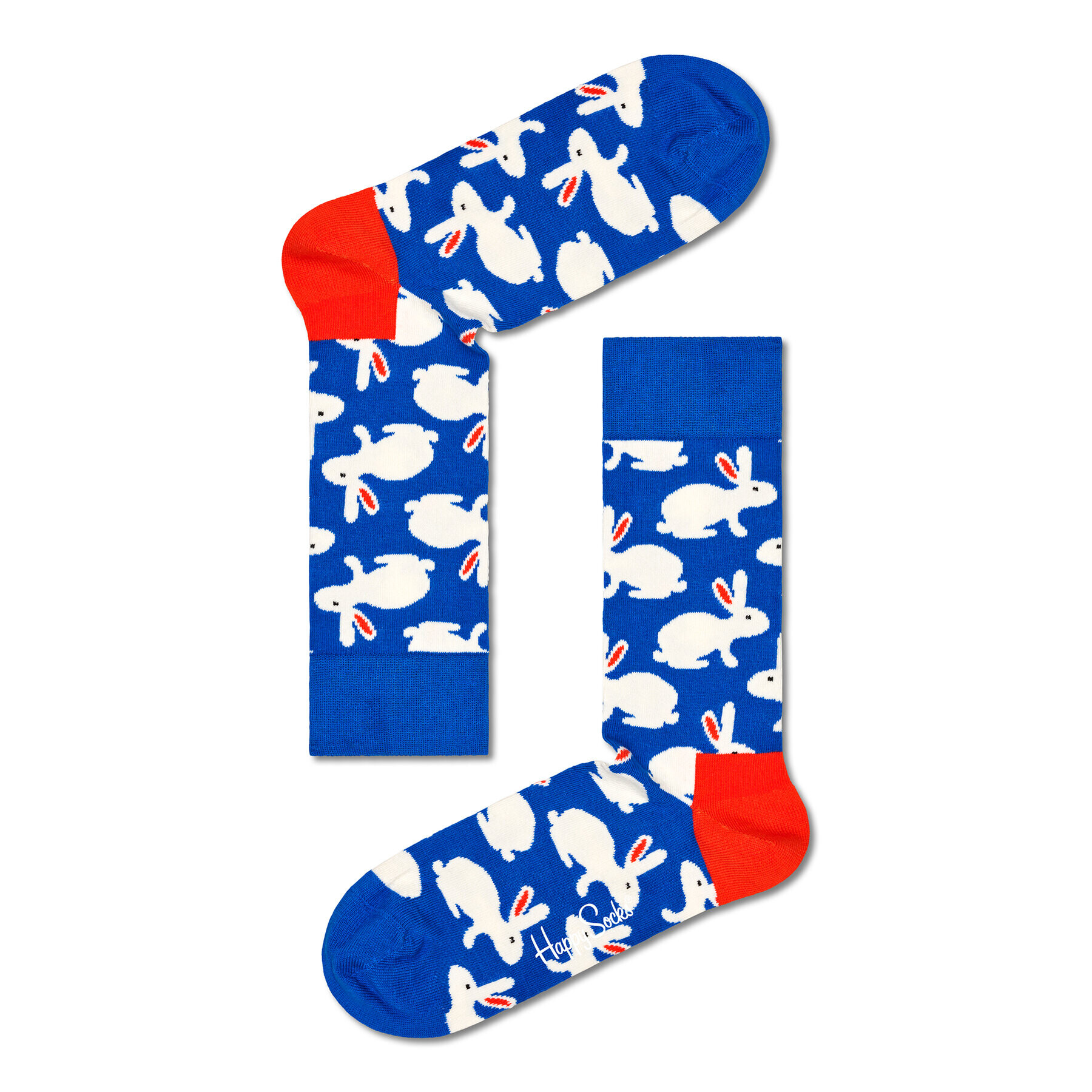 Happy Socks Дълги чорапи unisex P000477 Син - Pepit.bg