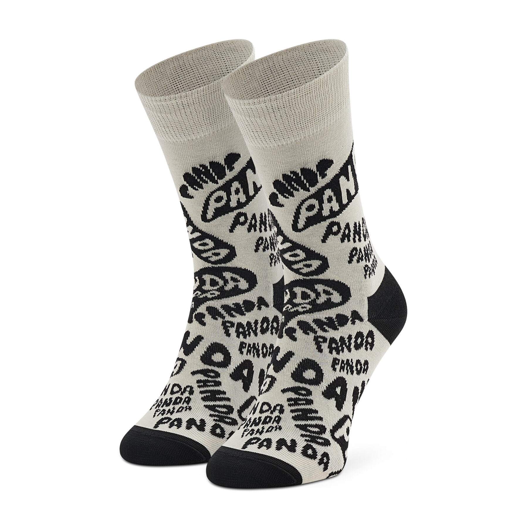 Happy Socks Дълги чорапи unisex PAN01-1900 Бял - Pepit.bg