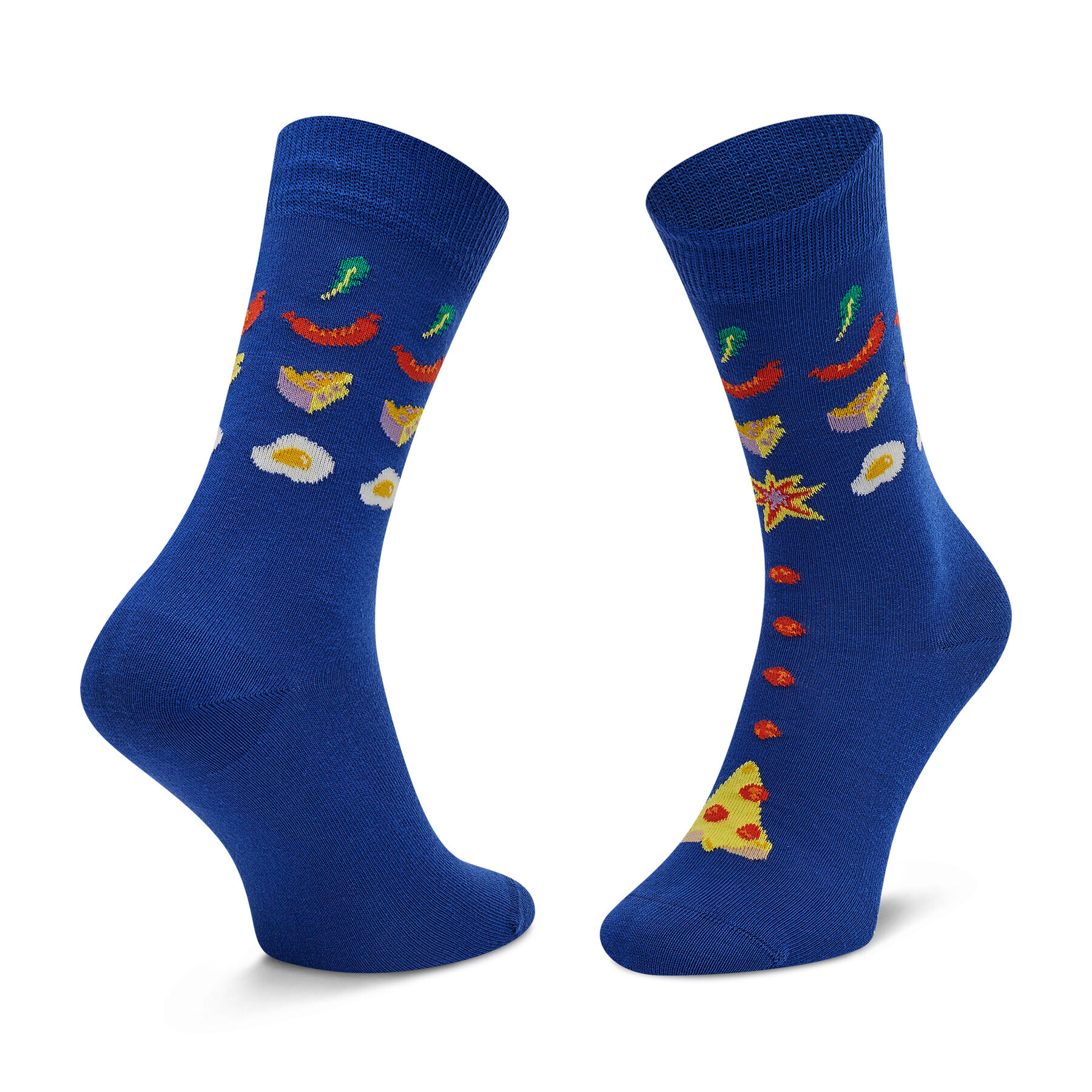 Happy Socks Дълги чорапи unisex PIV01-6300 Син - Pepit.bg
