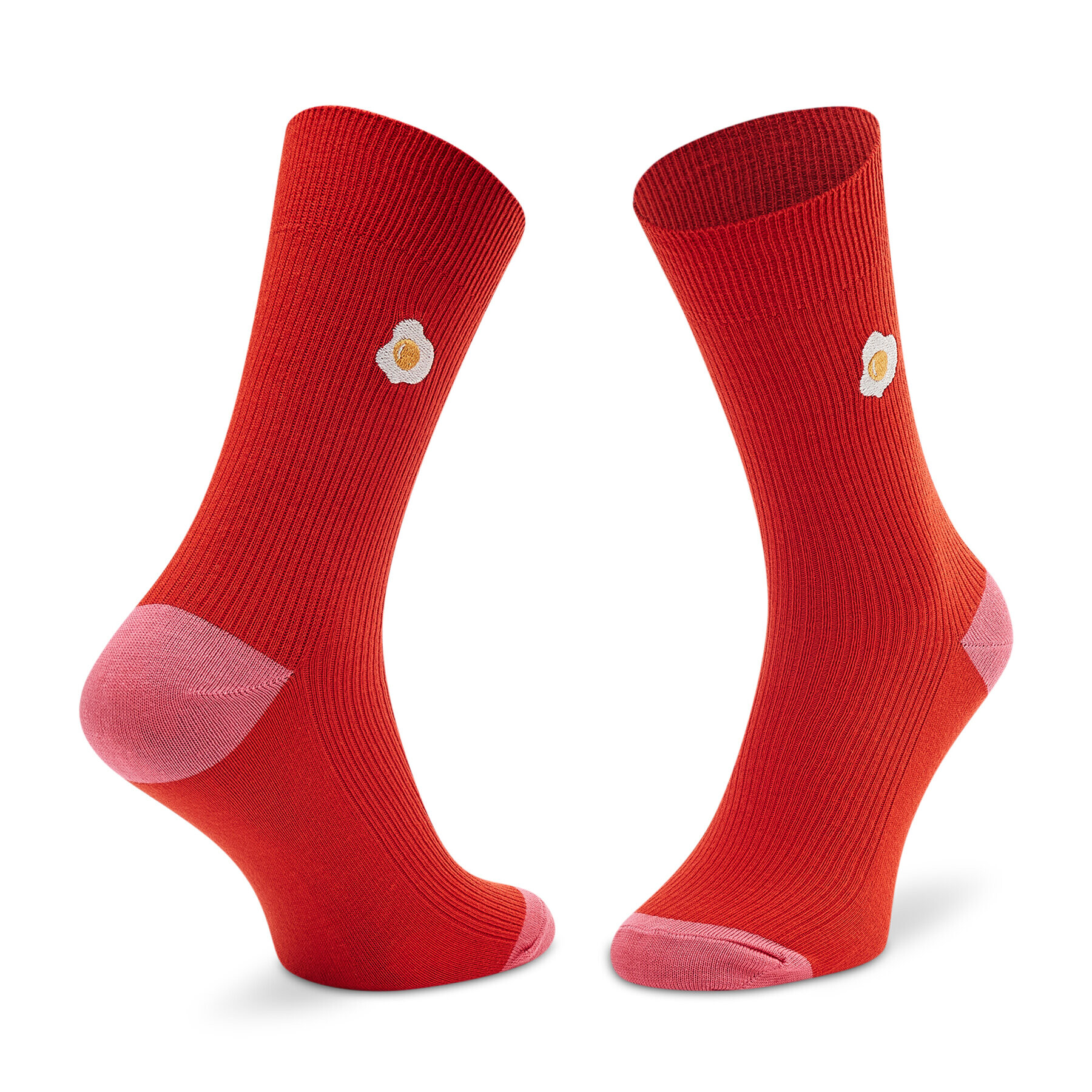 Happy Socks Дълги чорапи unisex REEGG01-4300 Червен - Pepit.bg