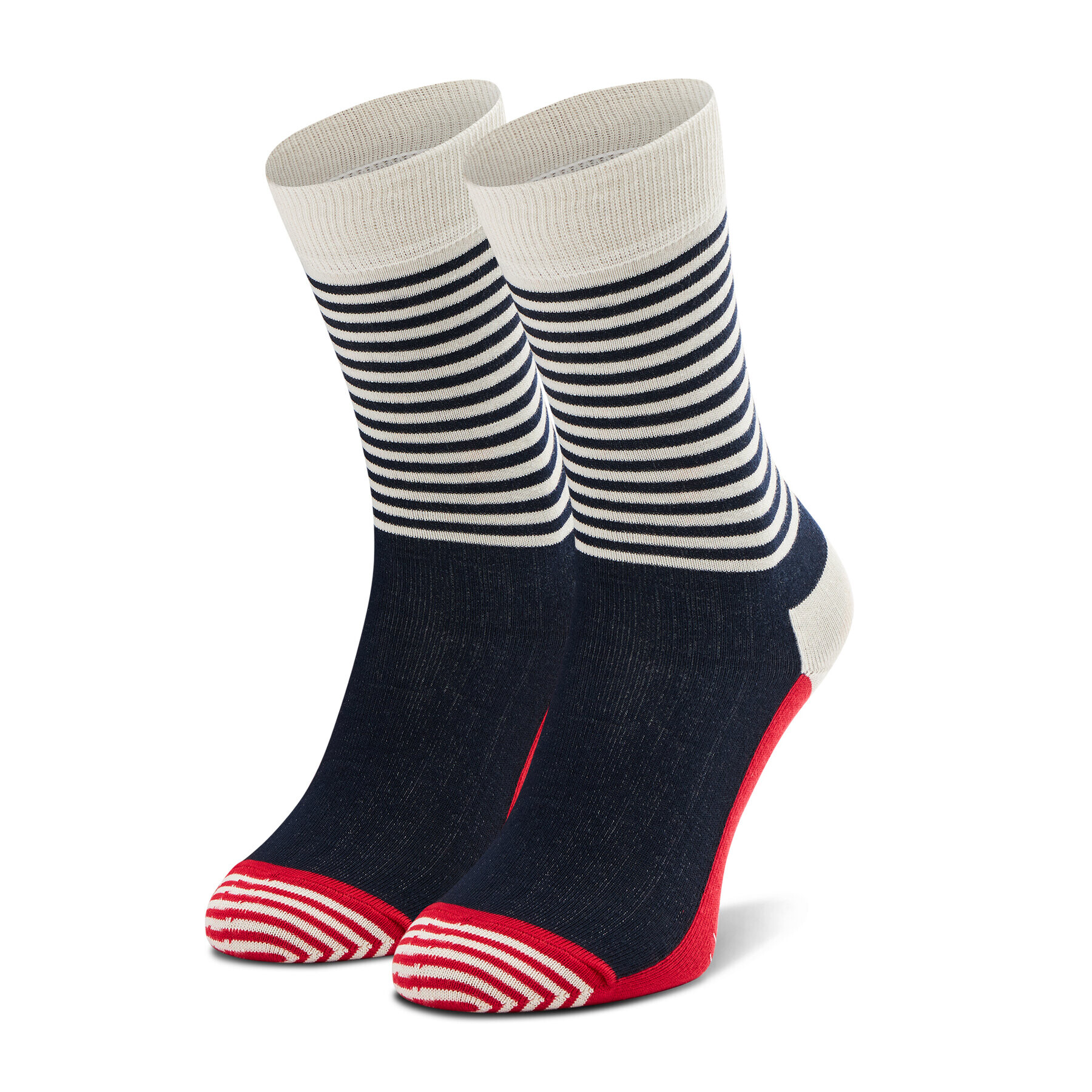 Happy Socks Дълги чорапи unisex SH01-068 Тъмносин - Pepit.bg