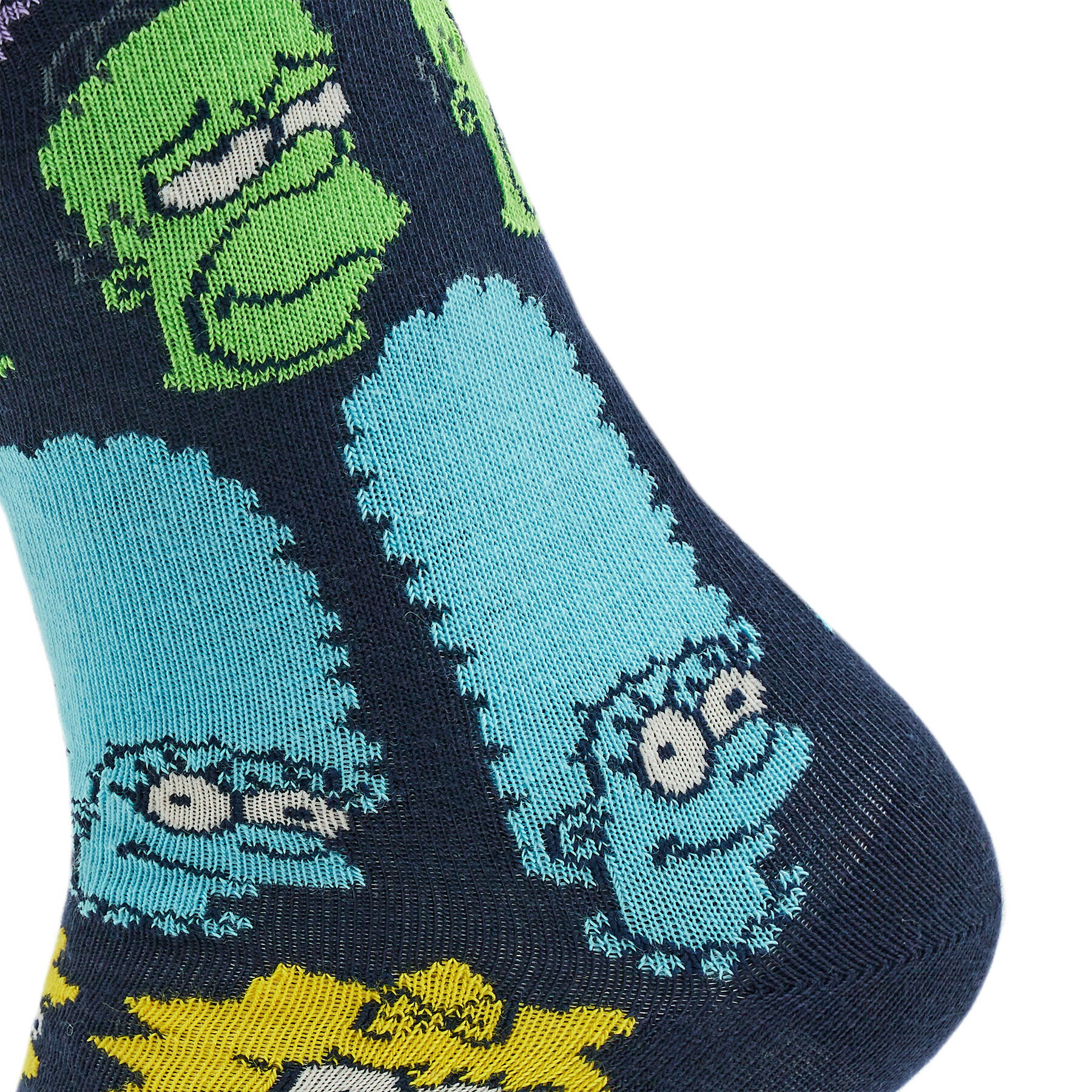 Happy Socks Дълги чорапи unisex SIM01-6500 Цветен - Pepit.bg