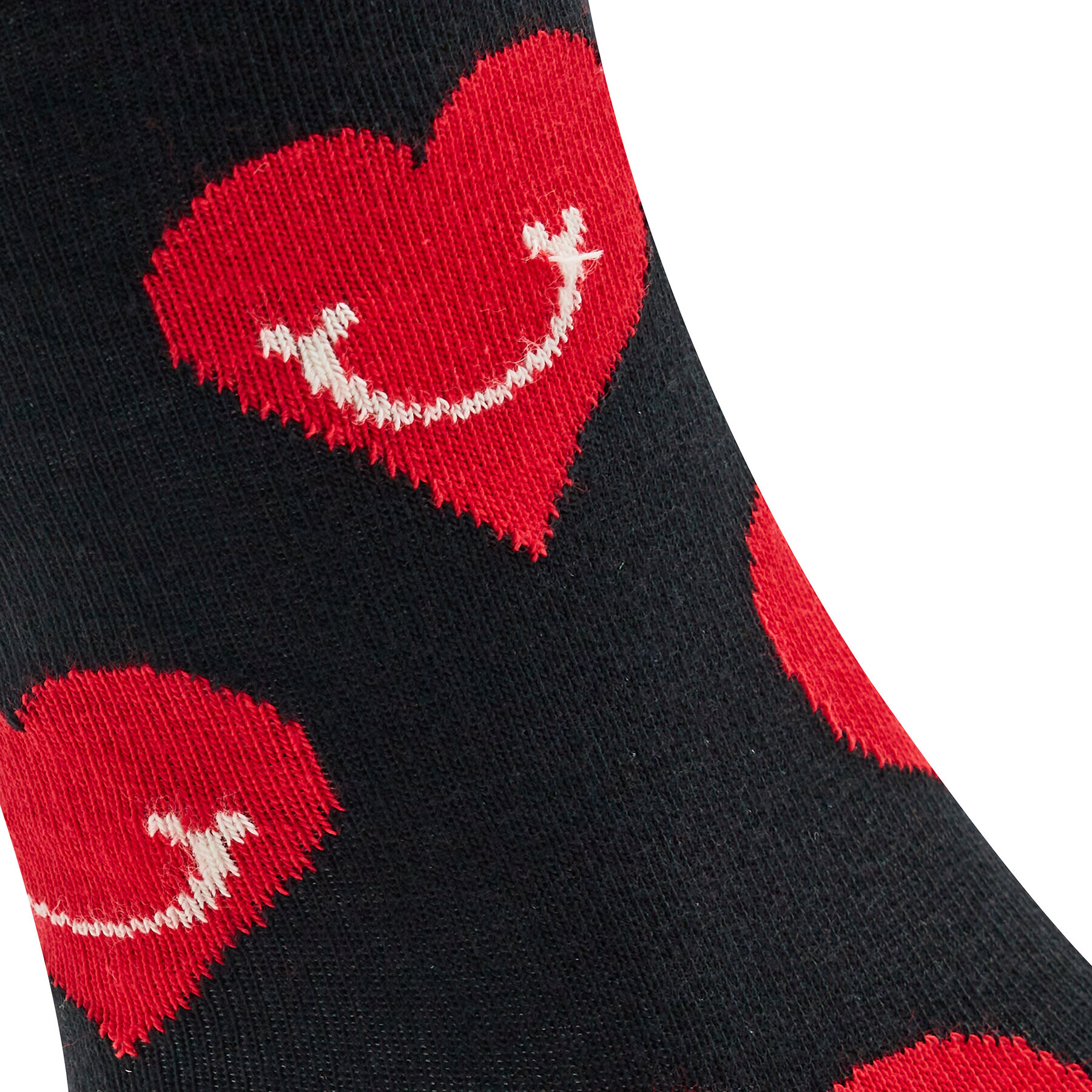 Happy Socks Дълги чорапи unisex SMH01-9300 Черен - Pepit.bg