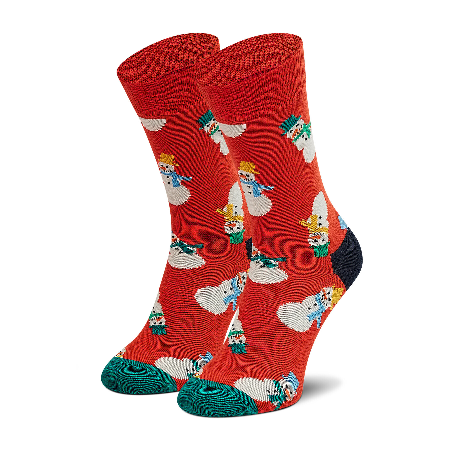 Happy Socks Дълги чорапи unisex SNS01-4300 Червен - Pepit.bg