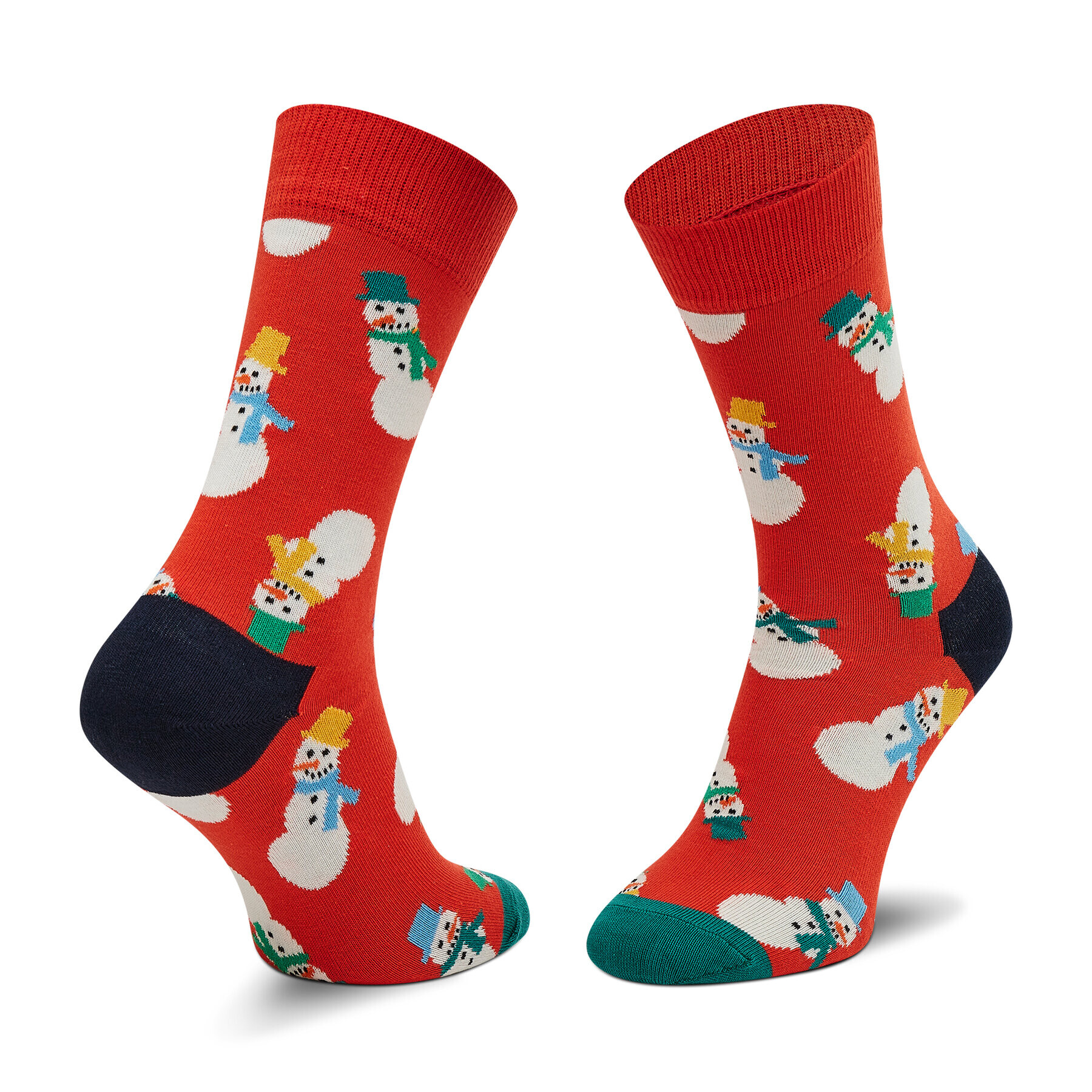 Happy Socks Дълги чорапи unisex SNS01-4300 Червен - Pepit.bg