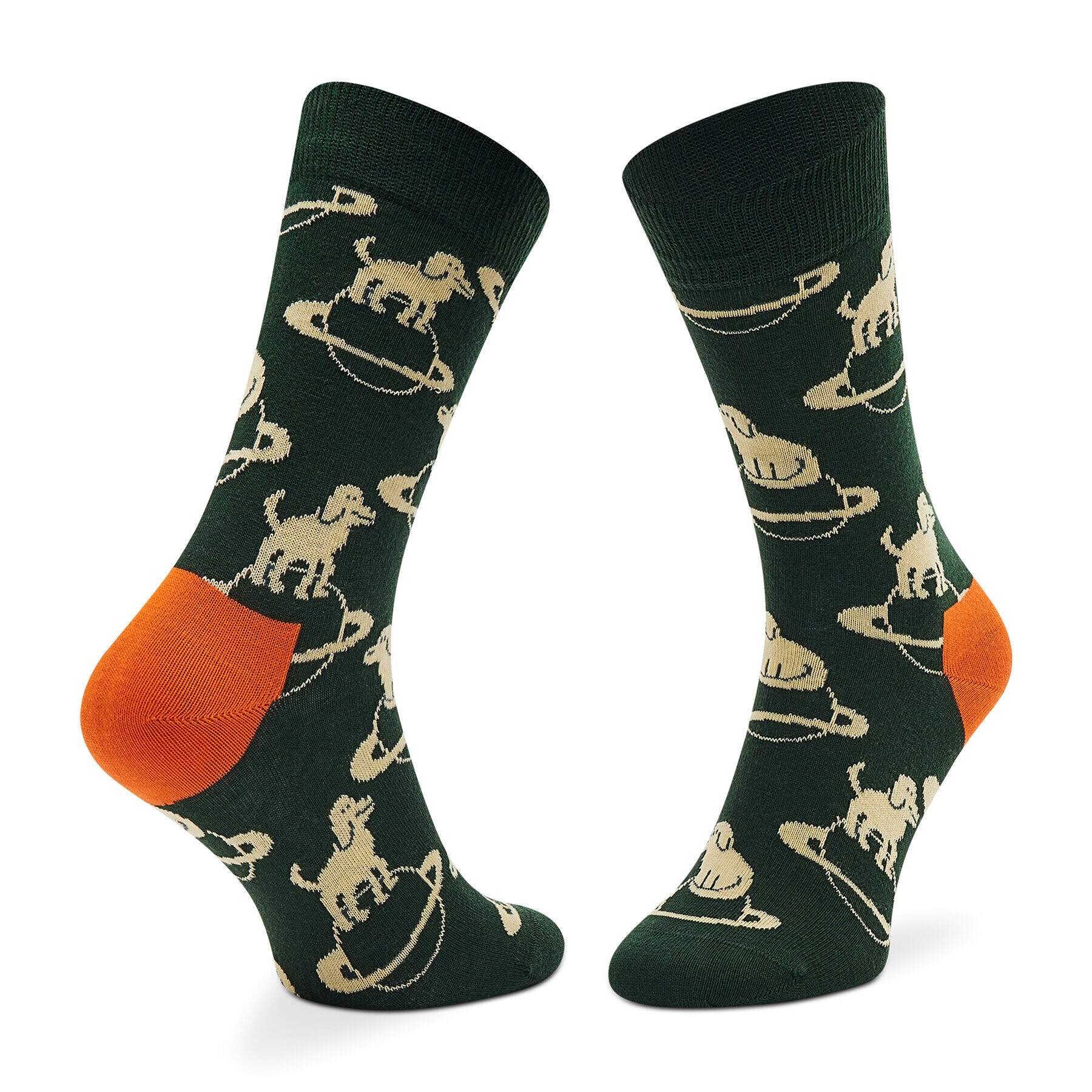 Happy Socks Дълги чорапи unisex SPD01-7303 Черен - Pepit.bg