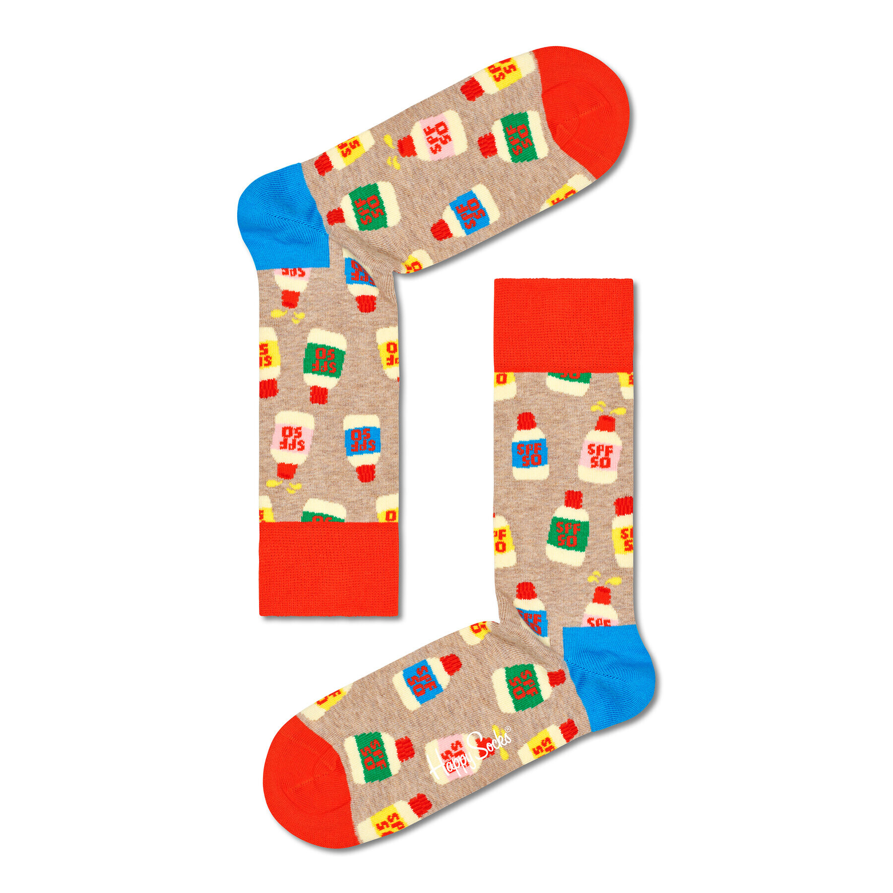 Happy Socks Дълги чорапи unisex SPF01-3300 Цветен - Pepit.bg