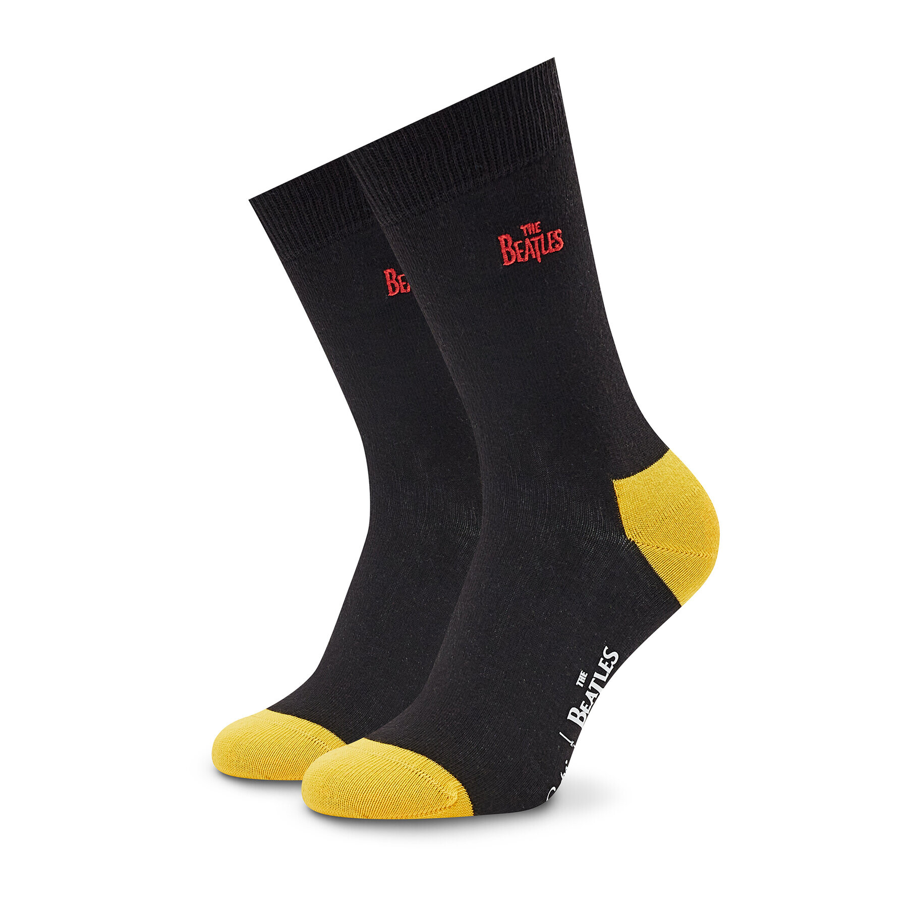 Happy Socks Дълги чорапи unisex The Beatles BEA01-9001 Черен - Pepit.bg