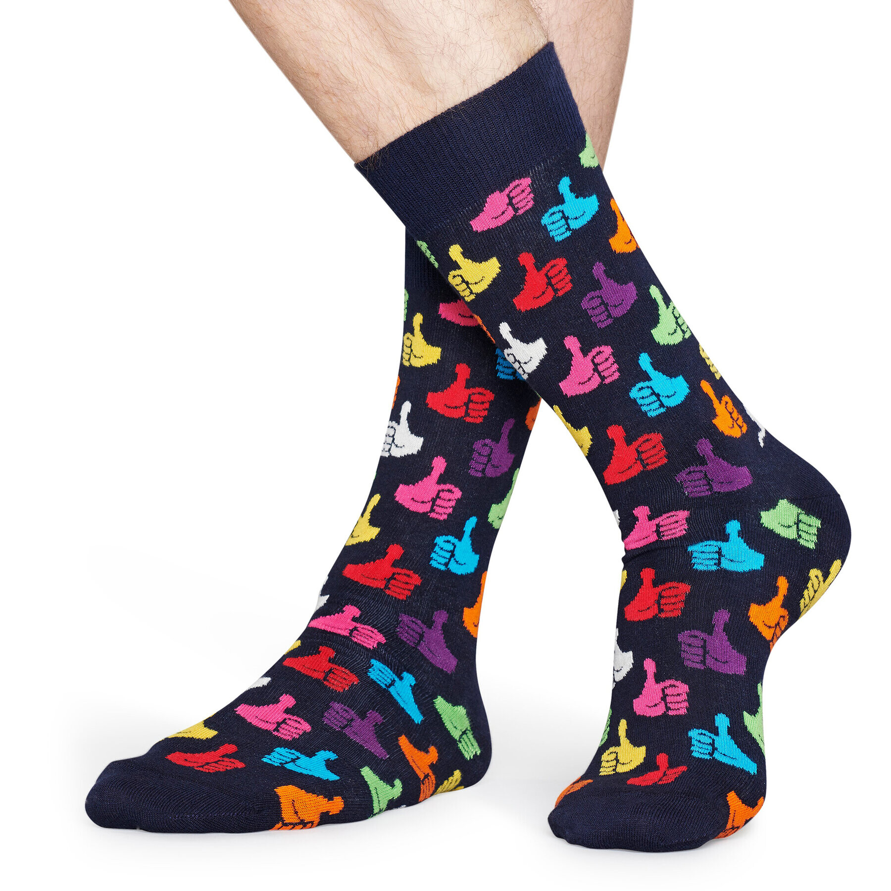 Happy Socks Дълги чорапи unisex THU01-6500 Цветен - Pepit.bg