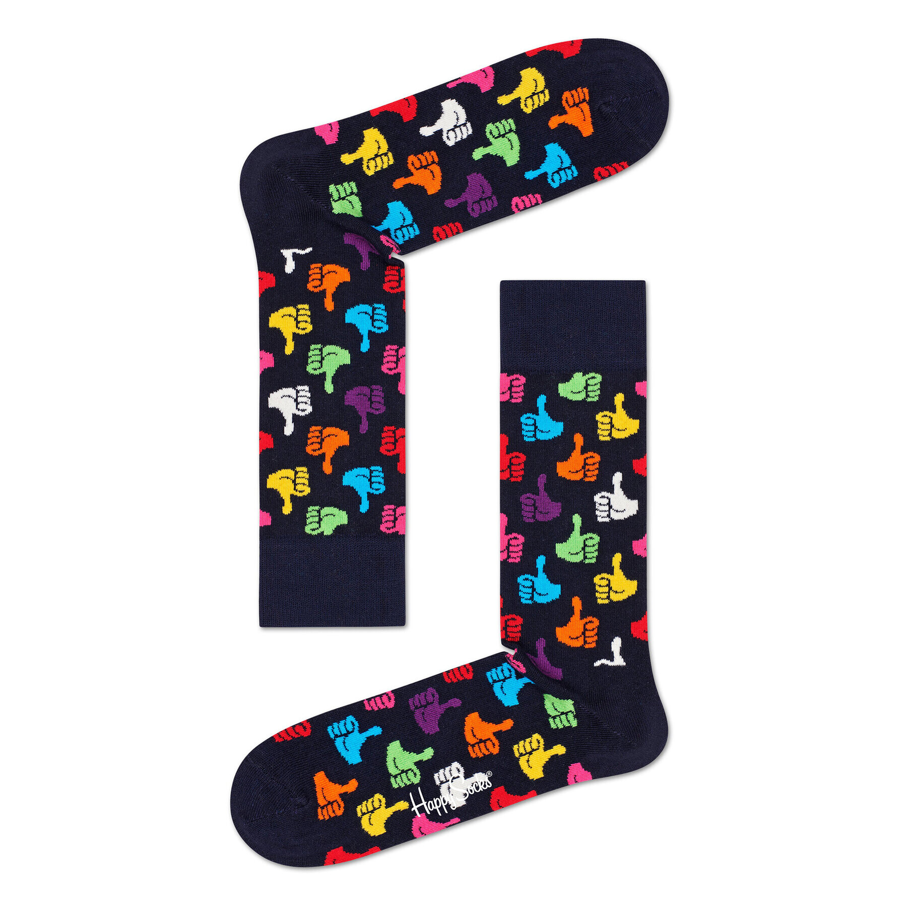 Happy Socks Дълги чорапи unisex THU01-6500 Цветен - Pepit.bg