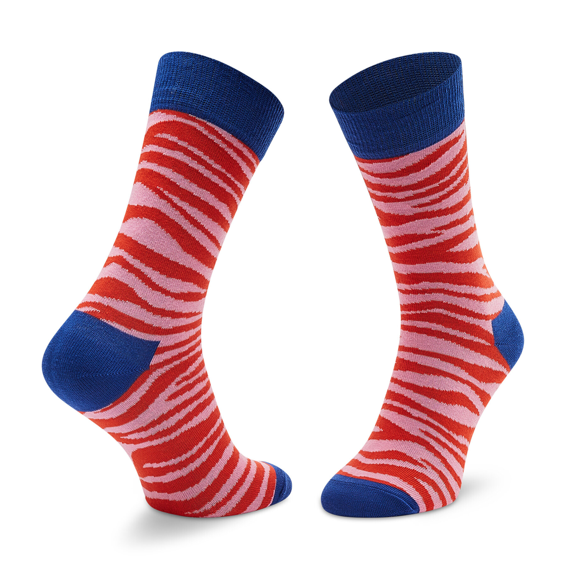 Happy Socks Дълги чорапи unisex TIG01-3300 Розов - Pepit.bg