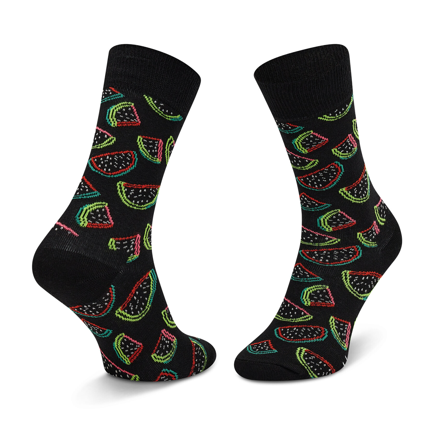 Happy Socks Дълги чорапи unisex WAT01-9300 Черен - Pepit.bg