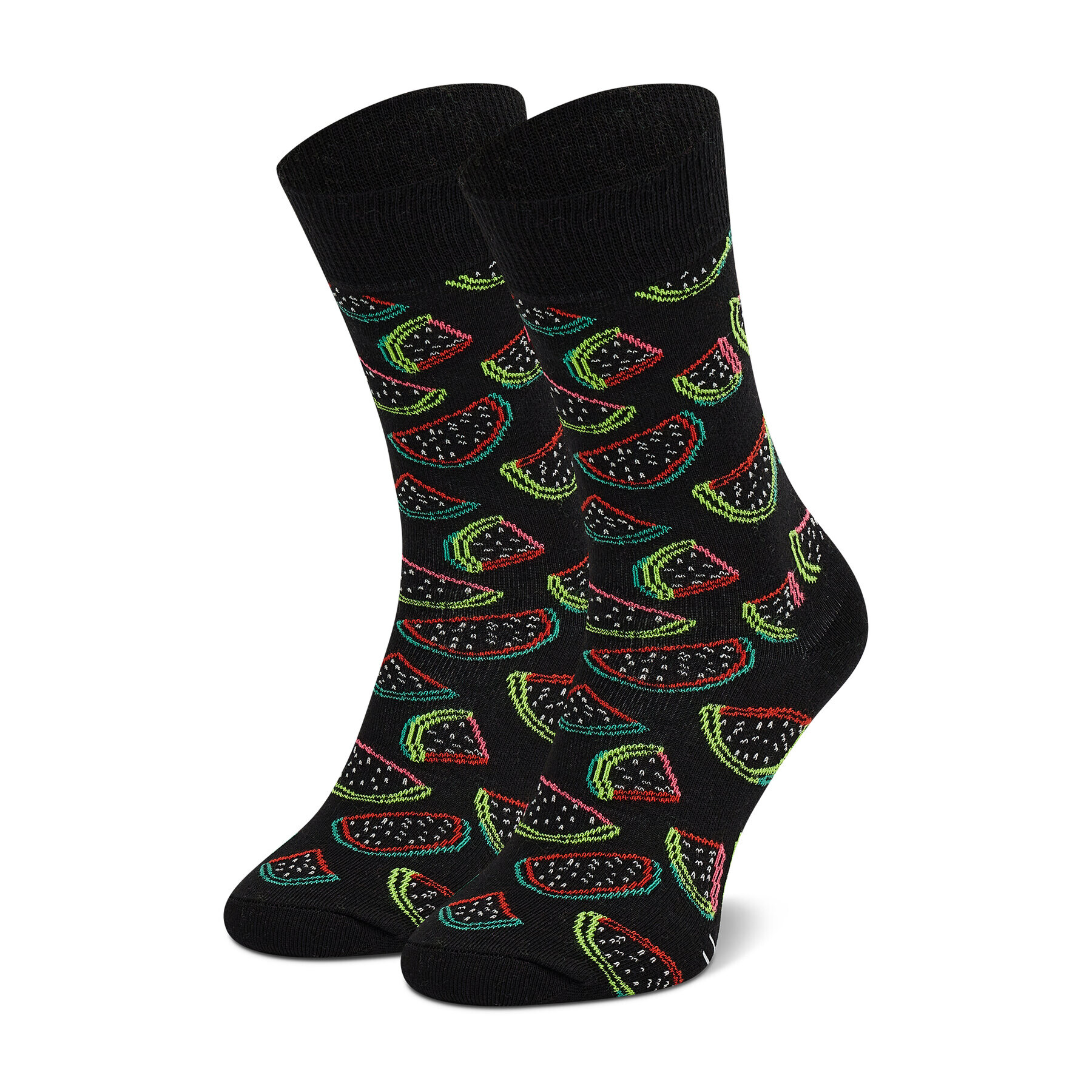 Happy Socks Дълги чорапи unisex WAT13-9300 Черен - Pepit.bg