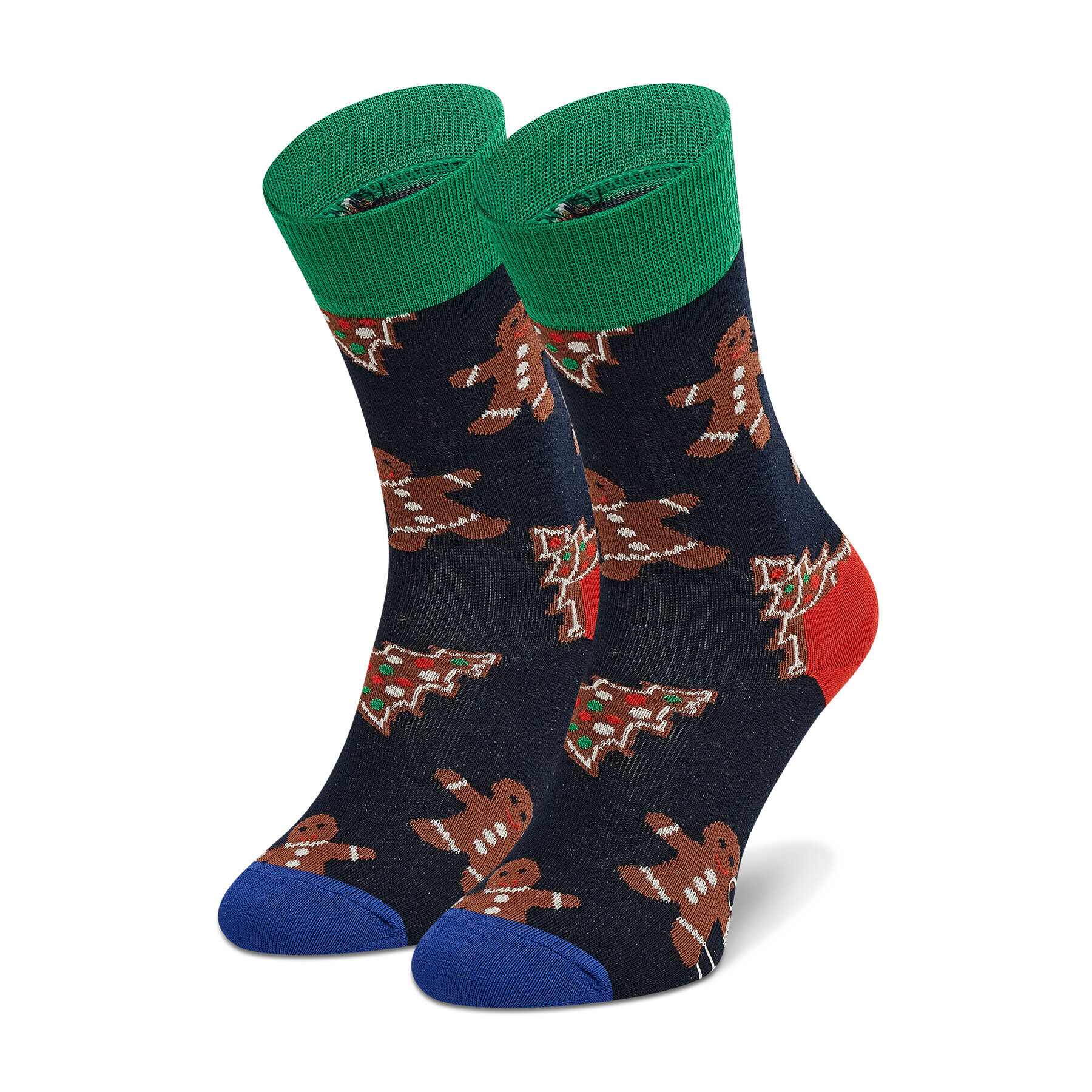 Happy Socks Дълги чорапи unisex XGCO01-6500 Тъмносин - Pepit.bg