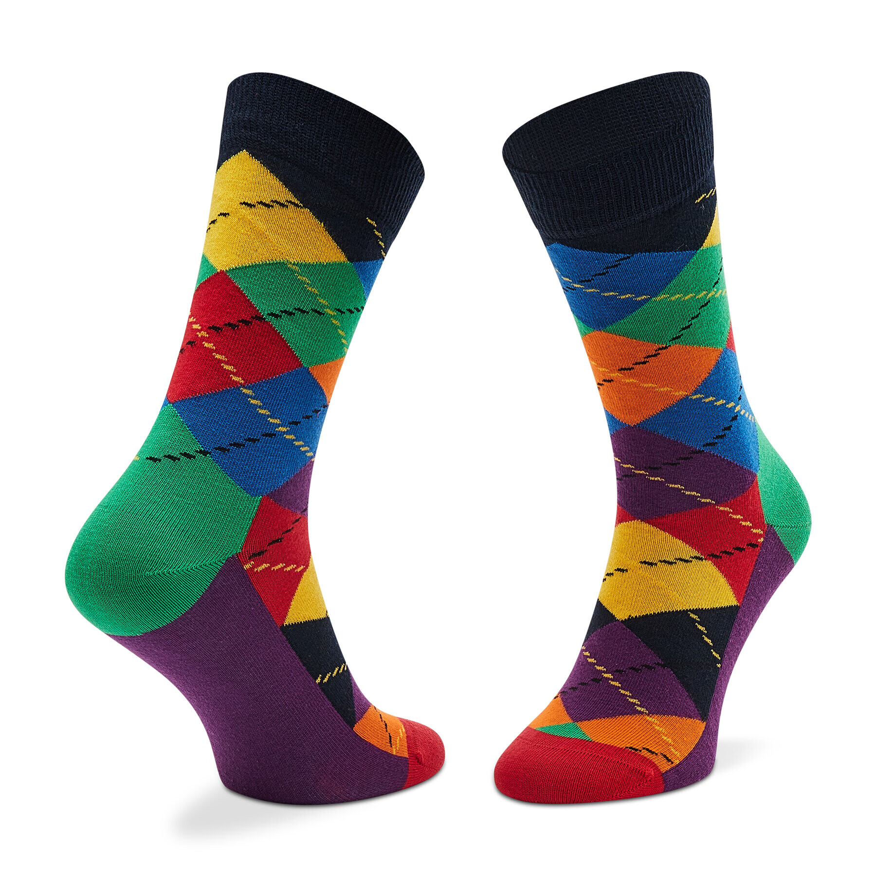 Happy Socks Дълги чорапи unisex XMIX09-6050 Цветен - Pepit.bg