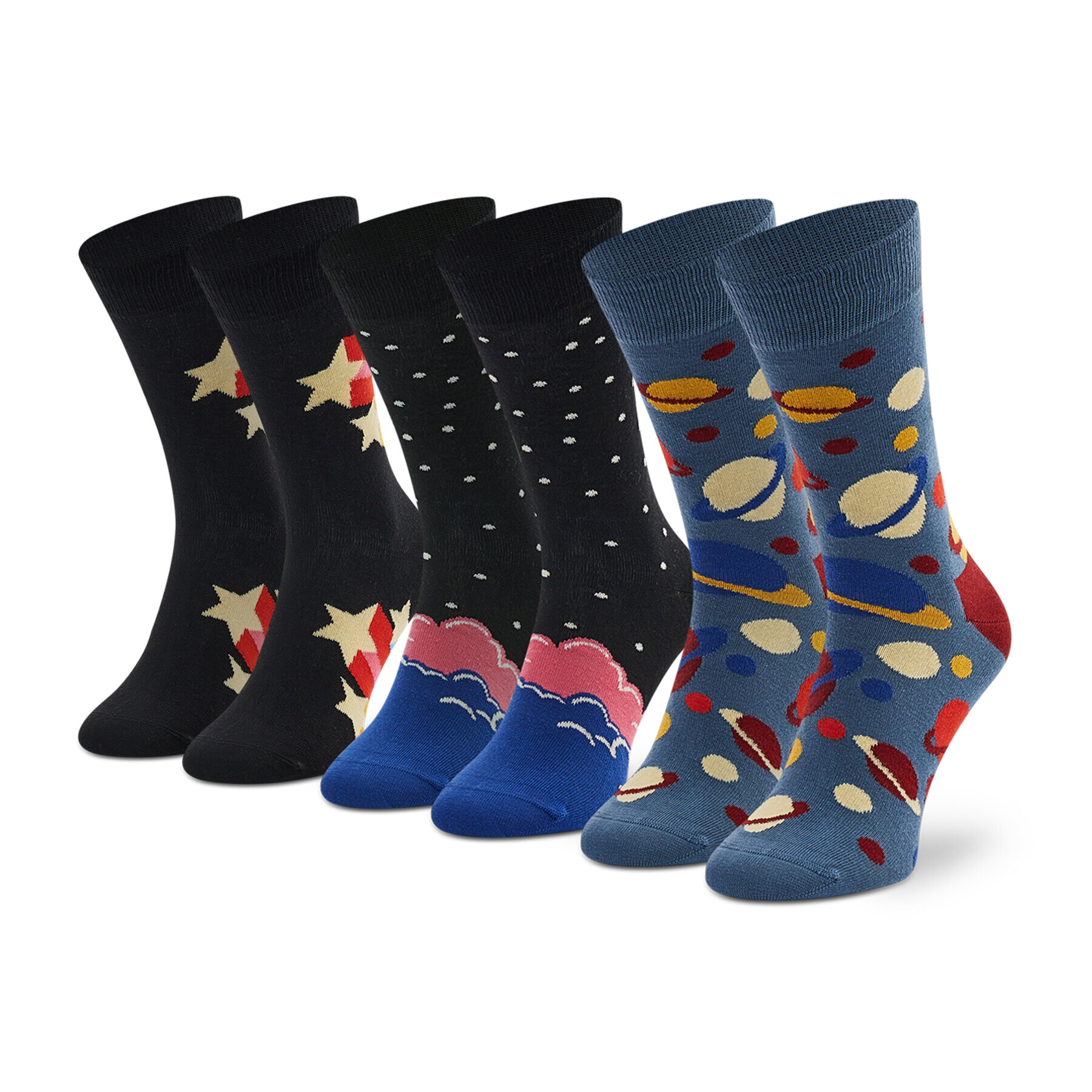 Happy Socks Дълги чорапи unisex XOSP08-9350 Цветен - Pepit.bg