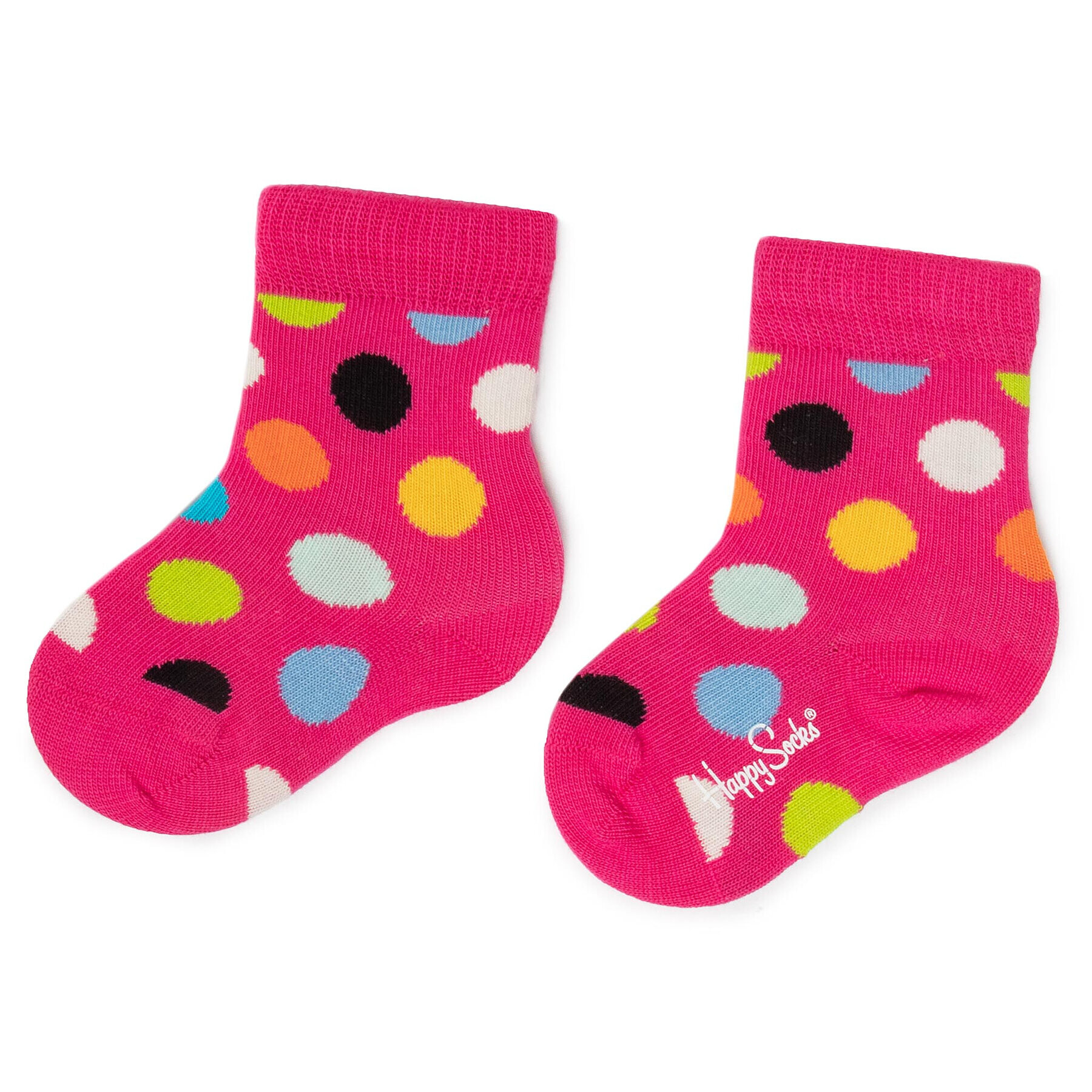 Happy Socks Комплект 2 чифта дълги чорапи детски KBDO02-9300 Розов - Pepit.bg