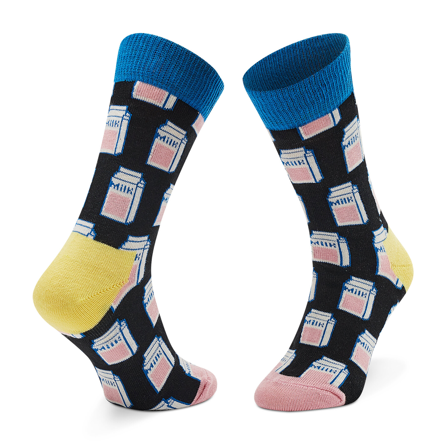 Happy Socks Комплект 2 чифта дълги чорапи детски KCAT02-9300 Цветен - Pepit.bg