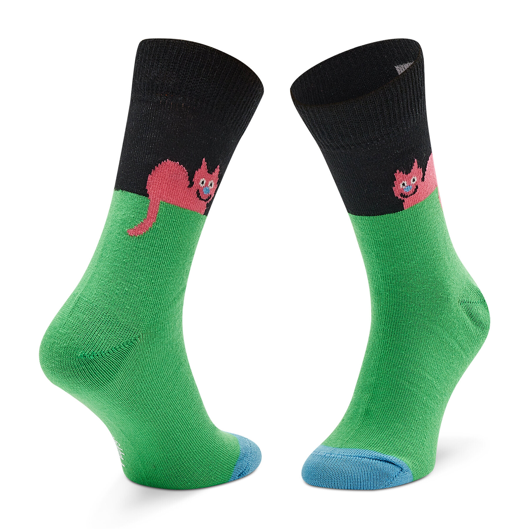 Happy Socks Комплект 2 чифта дълги чорапи детски KCAT02-9300 Цветен - Pepit.bg
