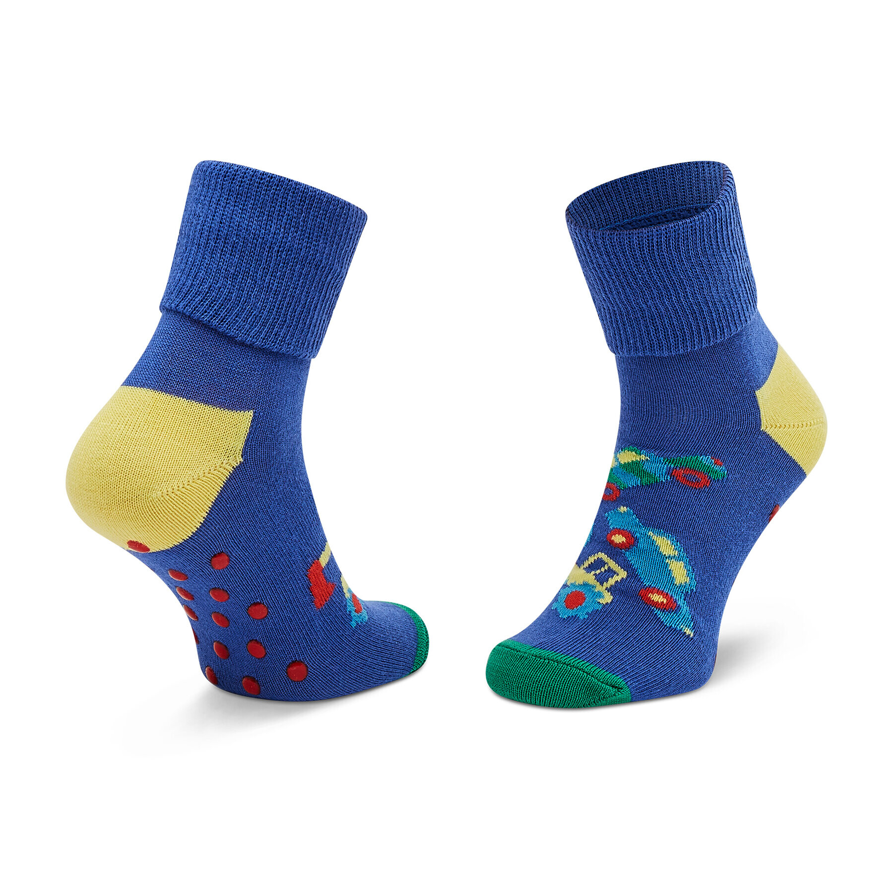 Happy Socks Комплект 2 чифта дълги чорапи детски KCOR19-7000 Цветен - Pepit.bg