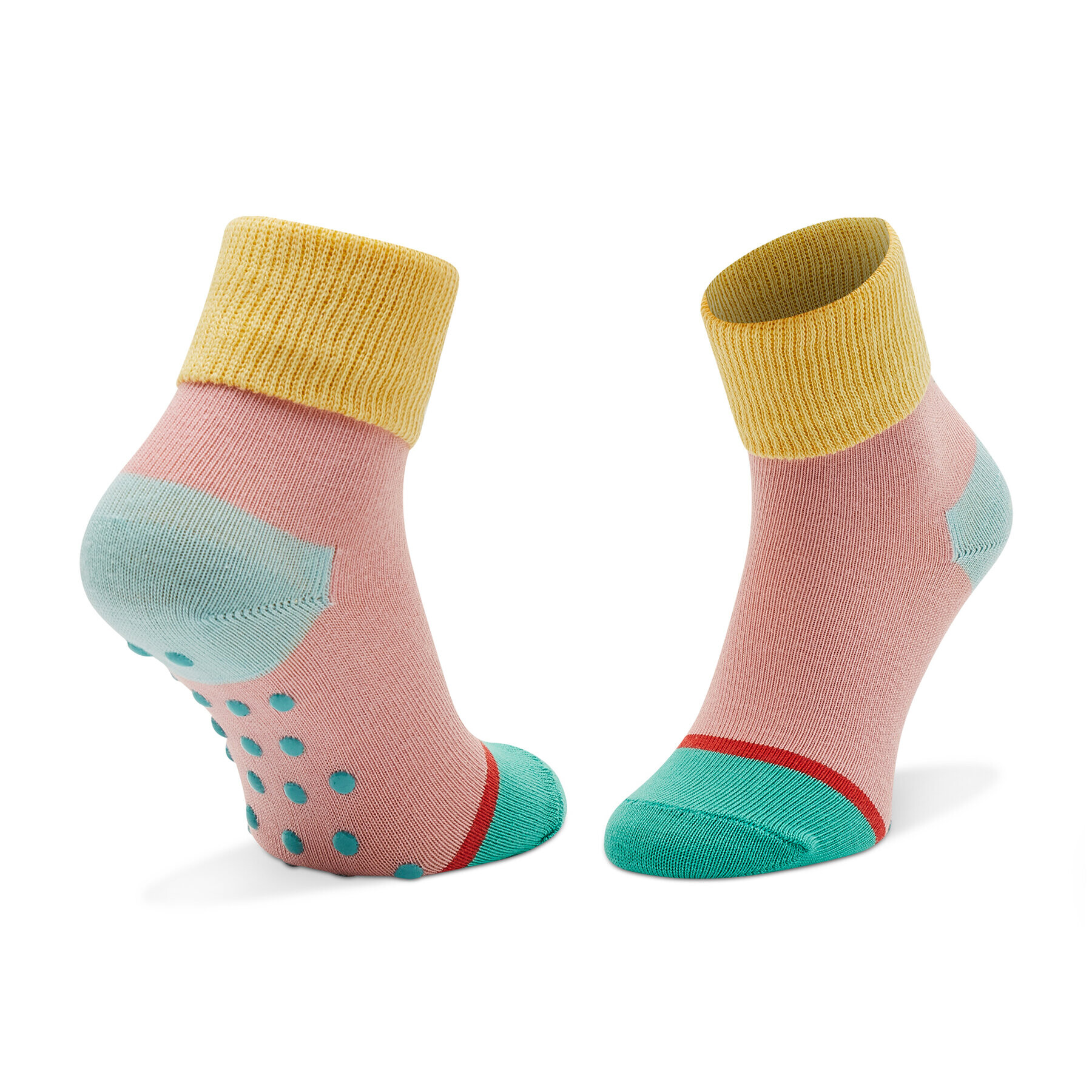 Happy Socks Комплект 2 чифта дълги чорапи детски KICE19-3000 Розов - Pepit.bg