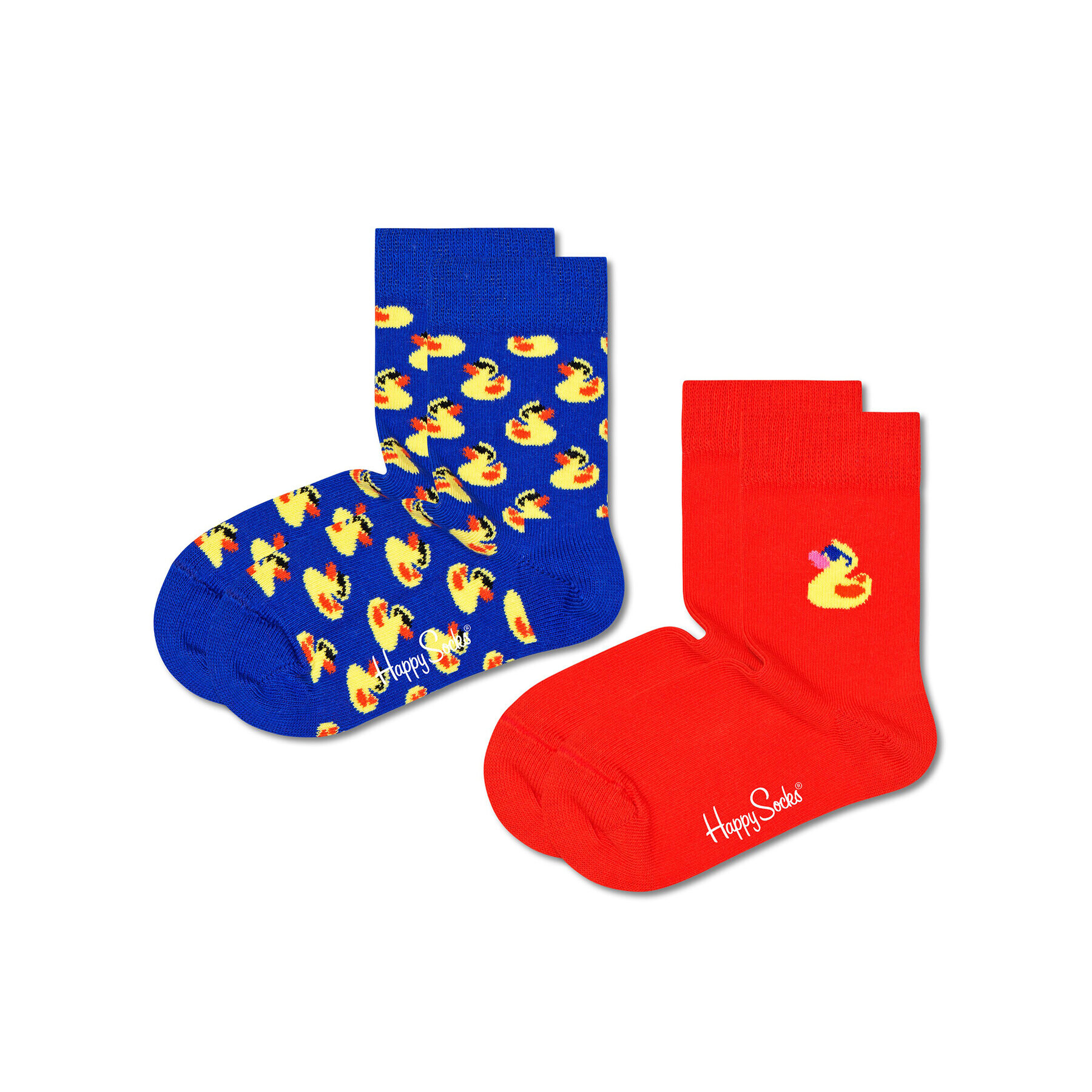 Happy Socks Комплект 2 чифта дълги чорапи детски KRDU02-0200 Цветен - Pepit.bg