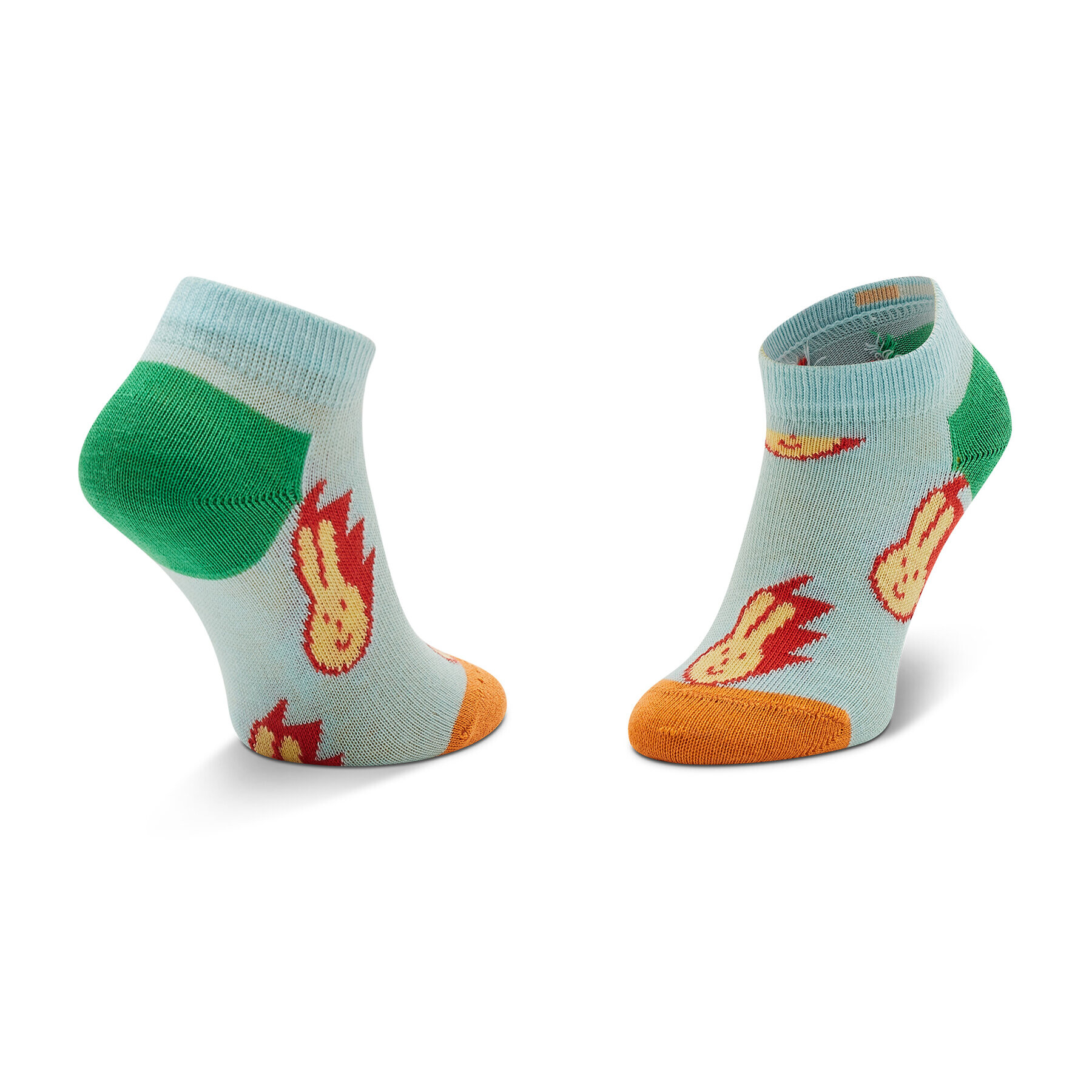 Happy Socks Комплект 2 чифта къси чорапи детски KDOB02-4300 Цветен - Pepit.bg