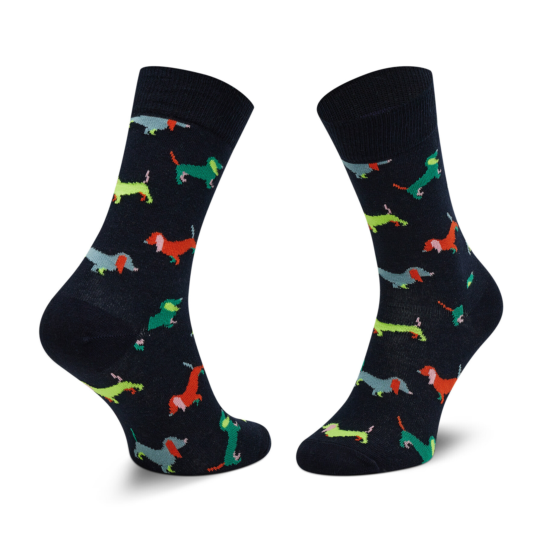 Happy Socks Комплект 3 чифта дълги чорапи мъжки SXDGW08-0200 Червен - Pepit.bg