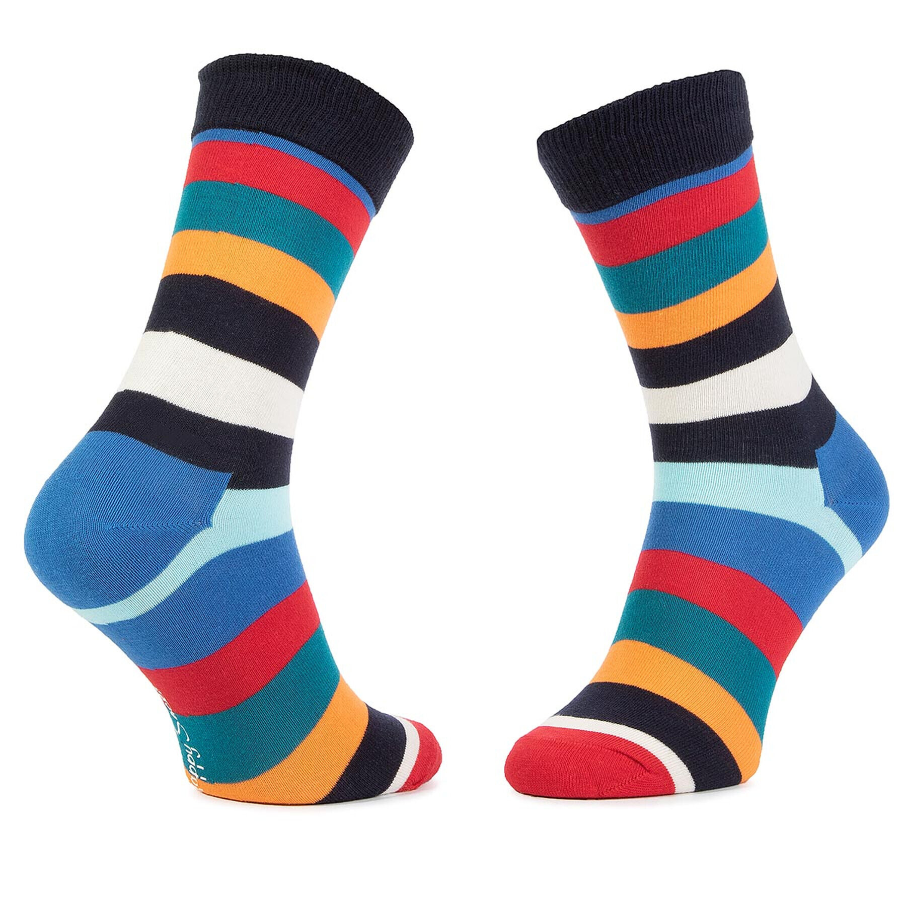 Happy Socks Комплект 3 чифта дълги чорапи мъжки XMIX08-6000 Цветен - Pepit.bg
